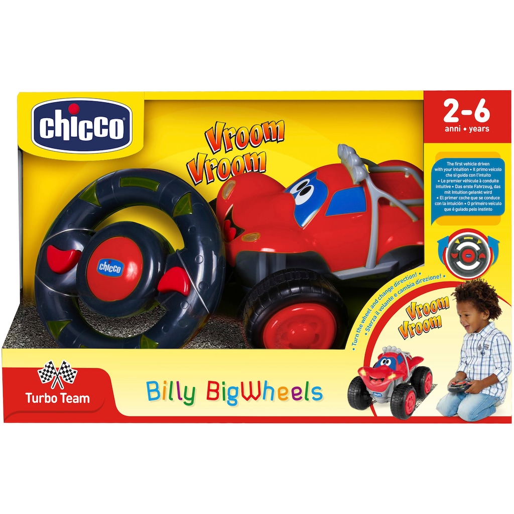 Chicco RC-Auto »Billy Bigwheels, Rot«, mit Licht und Soundfunktion