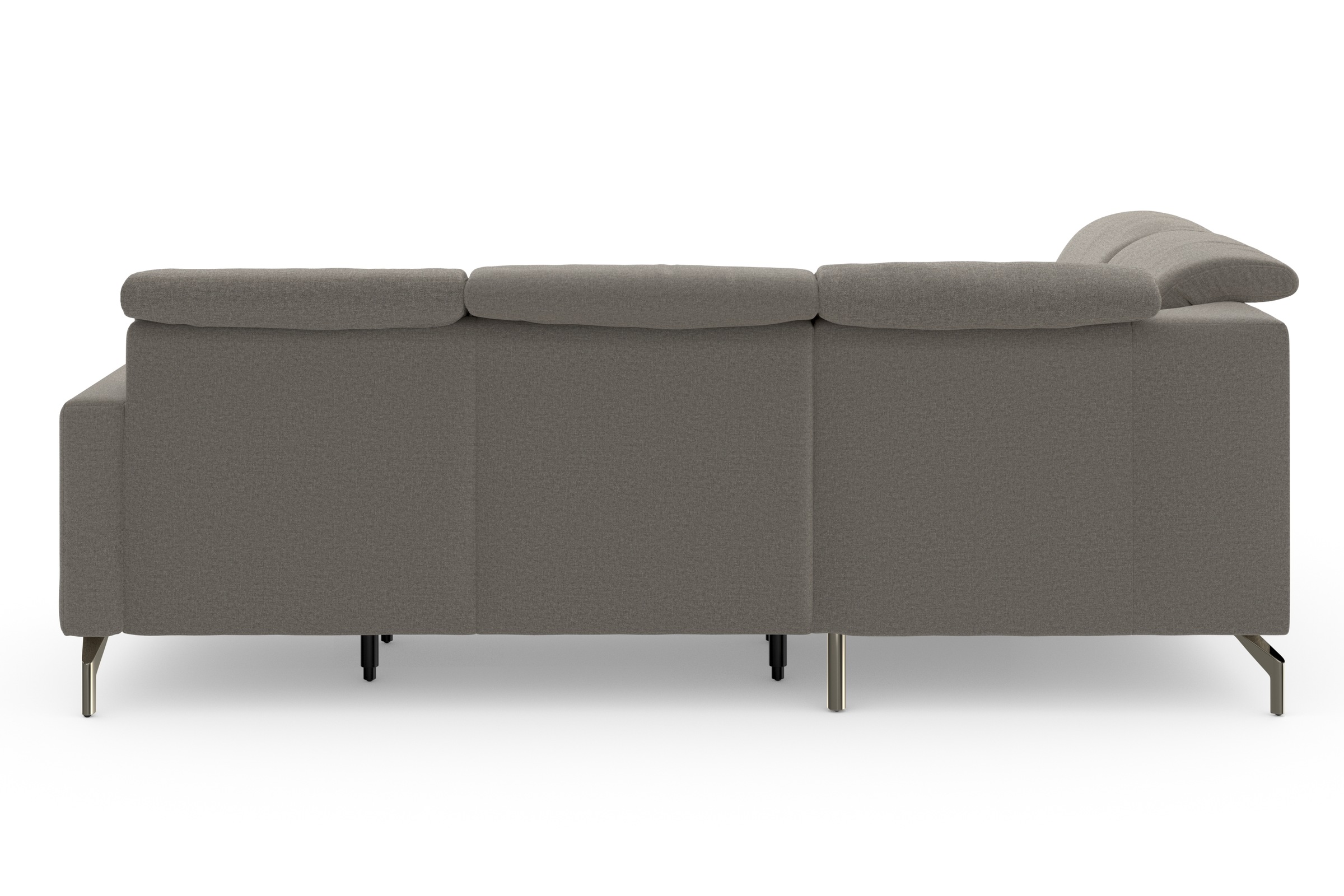 sit&more Ecksofa »Bailando L-Form«, wahlweise mit Kopfteilverstellung und Vorziehsitz, motorisch