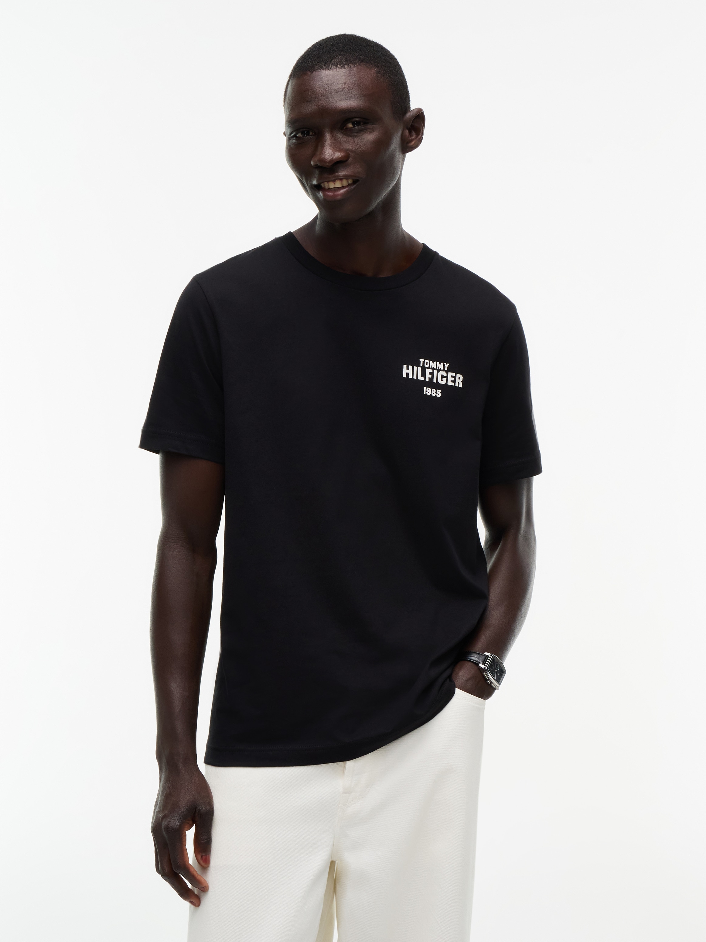 Tommy Hilfiger T-Shirt "HILFIGER 1985 GRAPHIC" Jersey, regular fit