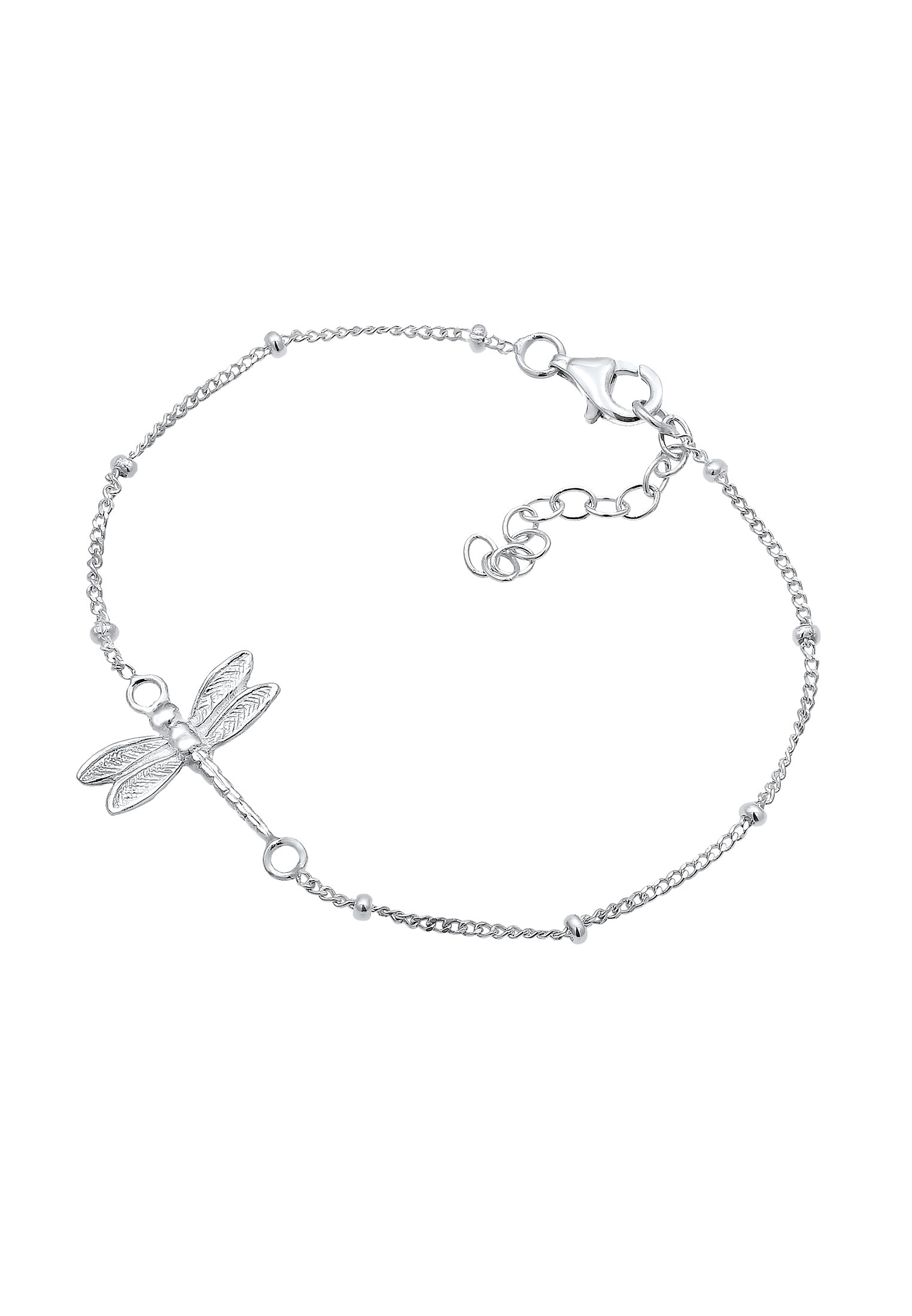 Elli Armband »Libelle Kugelkette Verspielt Sommer 925 Silber«