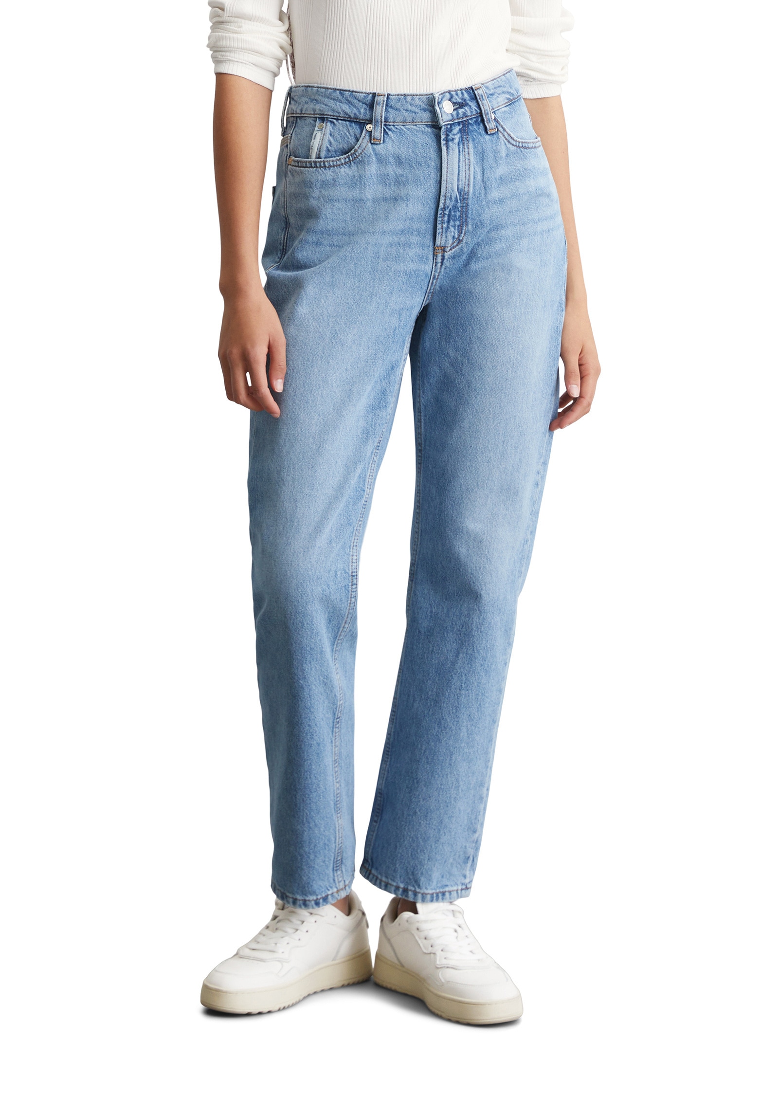 Marc OPolo DENIM Straight-Jeans "ohne Stretch-Anteil"