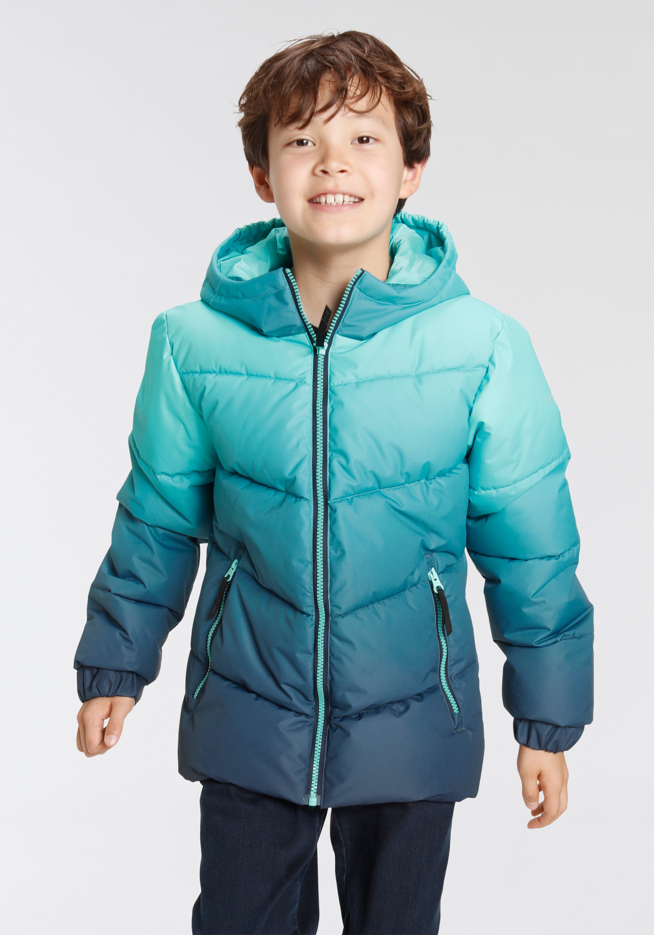 Icepeak Steppjacke »PIQEON JR - für Kinder«, mit Kapuze, Wasserabweisend &  Atmungsaktiv & Windabweisend auf Rechnung kaufen | BAUR