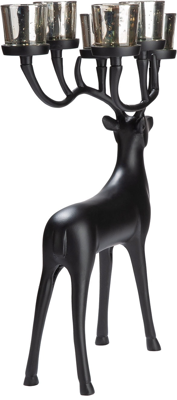 GILDE Skulptur »Figur Hirsch Ciervo Geweih«