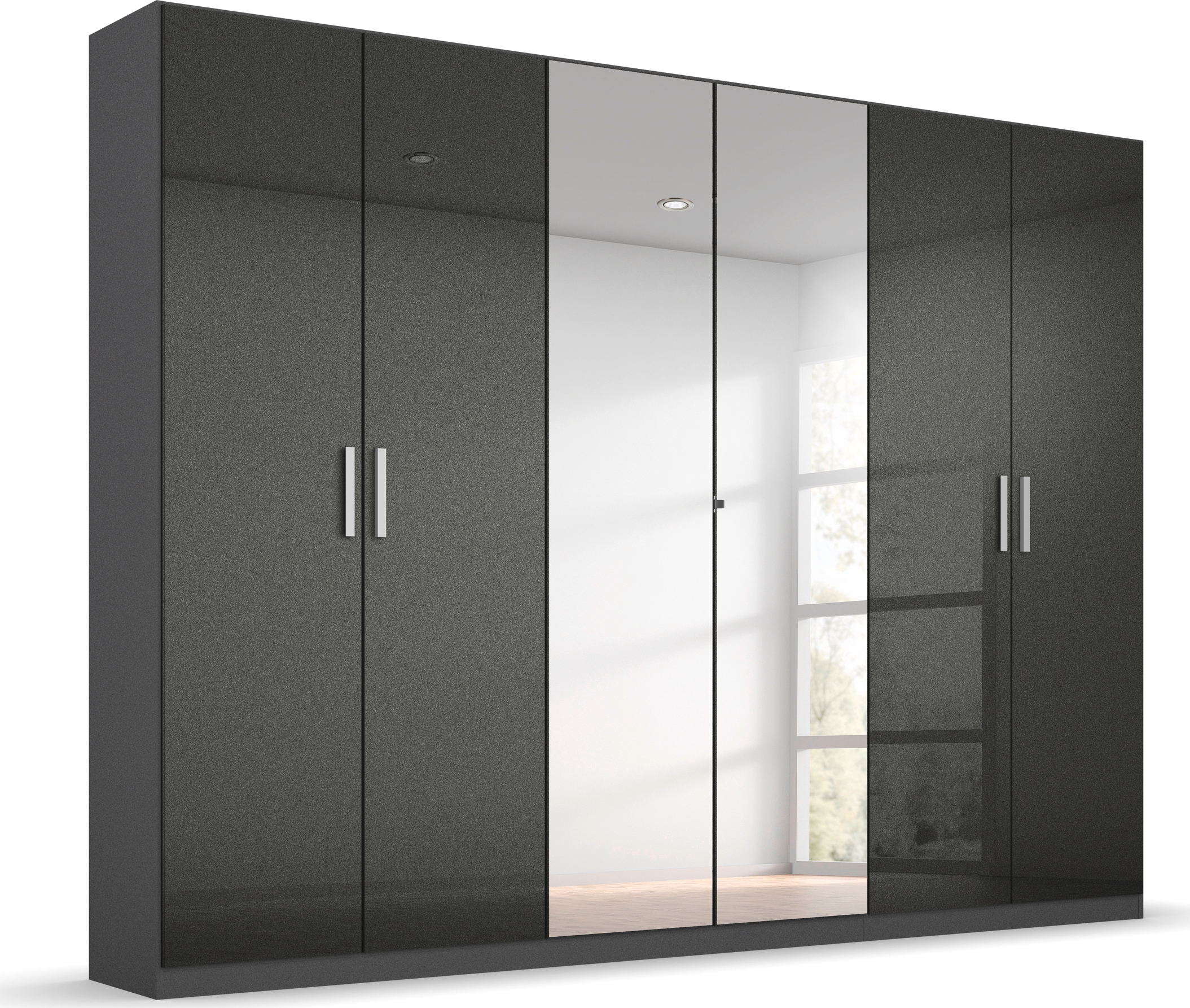 rauch Drehtürenschrank "Kleiderschrank Schrank Garderobe KOLUNA Hochglanz-F günstig online kaufen