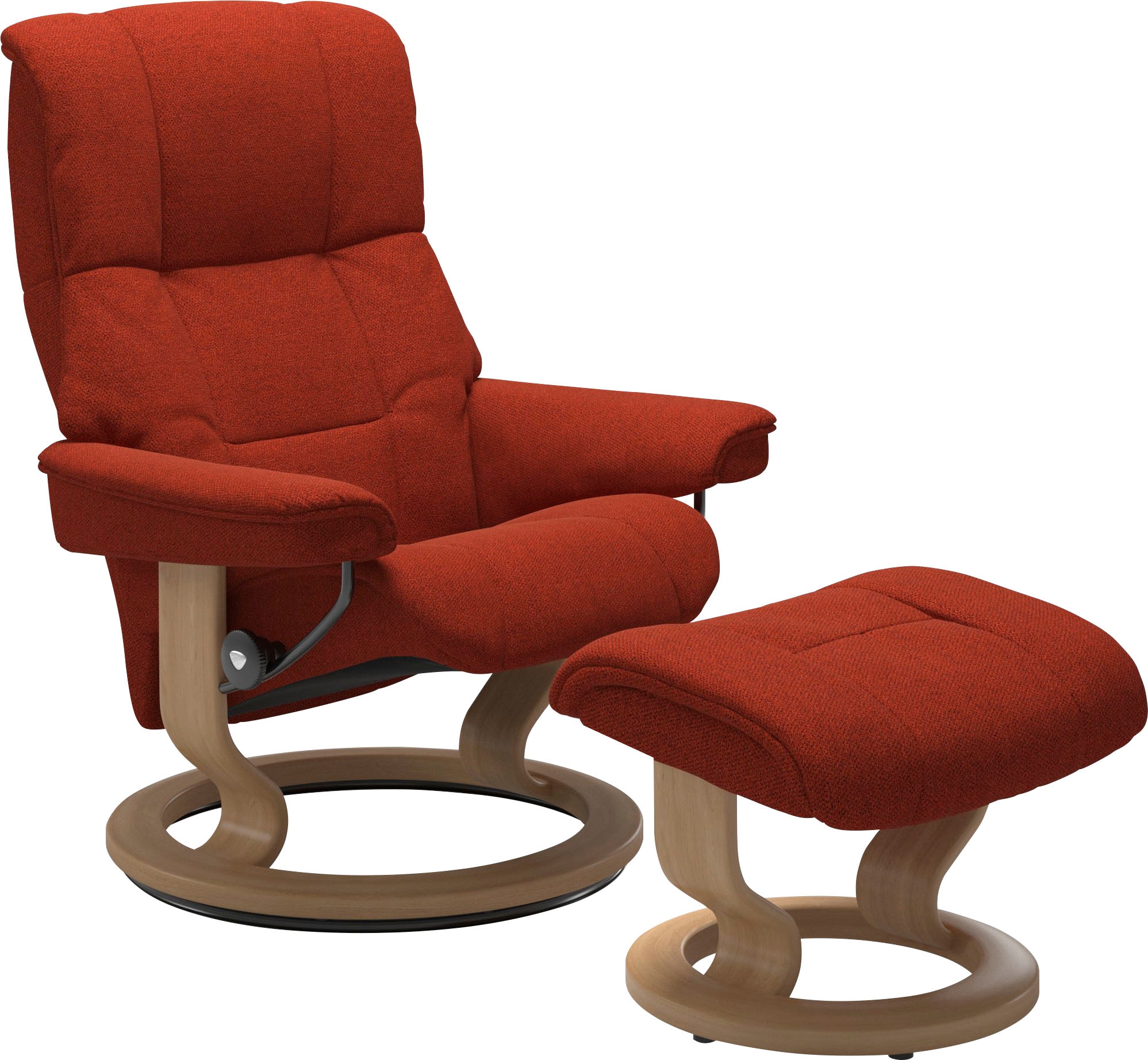 Stressless Fußhocker "Mayfair", mit Classic Base, Gestell Eiche