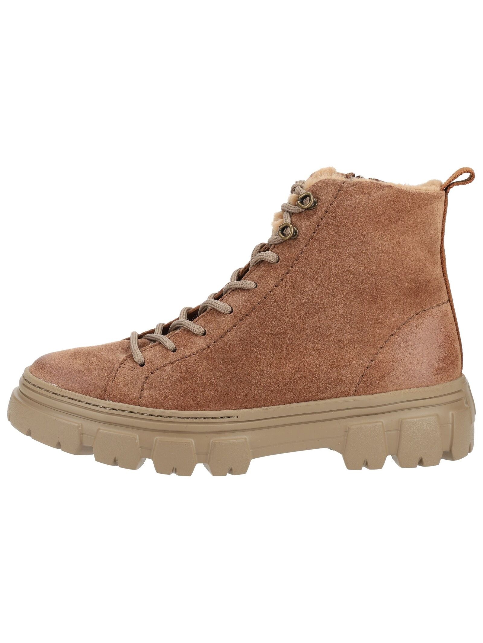 Paul Green Schnürstiefelette »Paul Green Stiefelette Veloursleder«