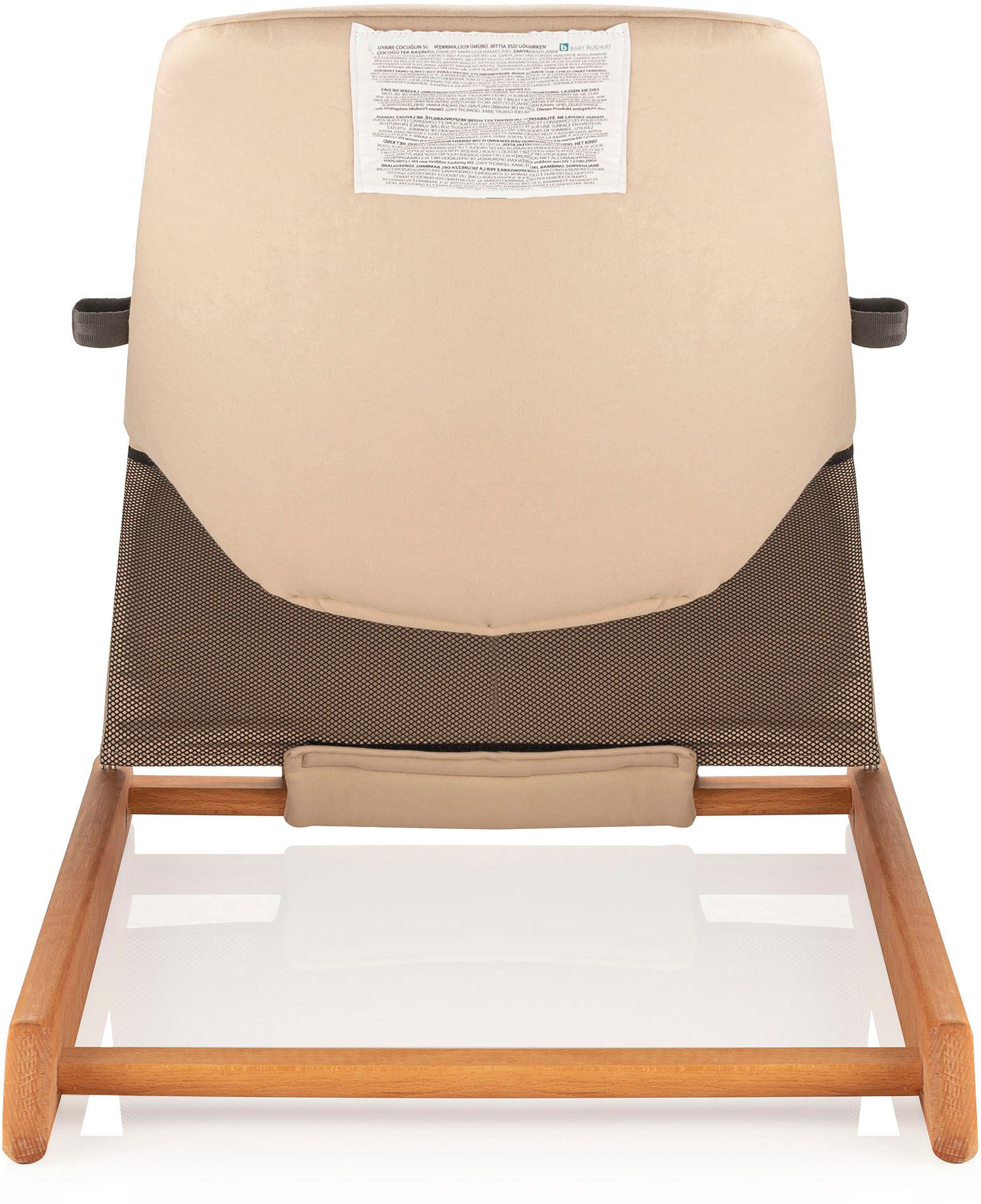 BabyGo Babywippe »Skippy, beige«, bis 9 kg, Made in Europe