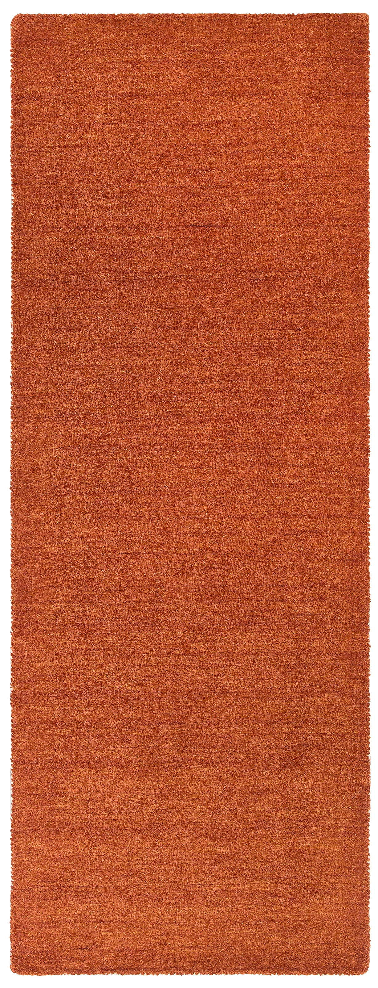 THEKO Läufer "Gabbeh Uni, Handgefertigt, Teppich, meliert, reine Wolle," re günstig online kaufen