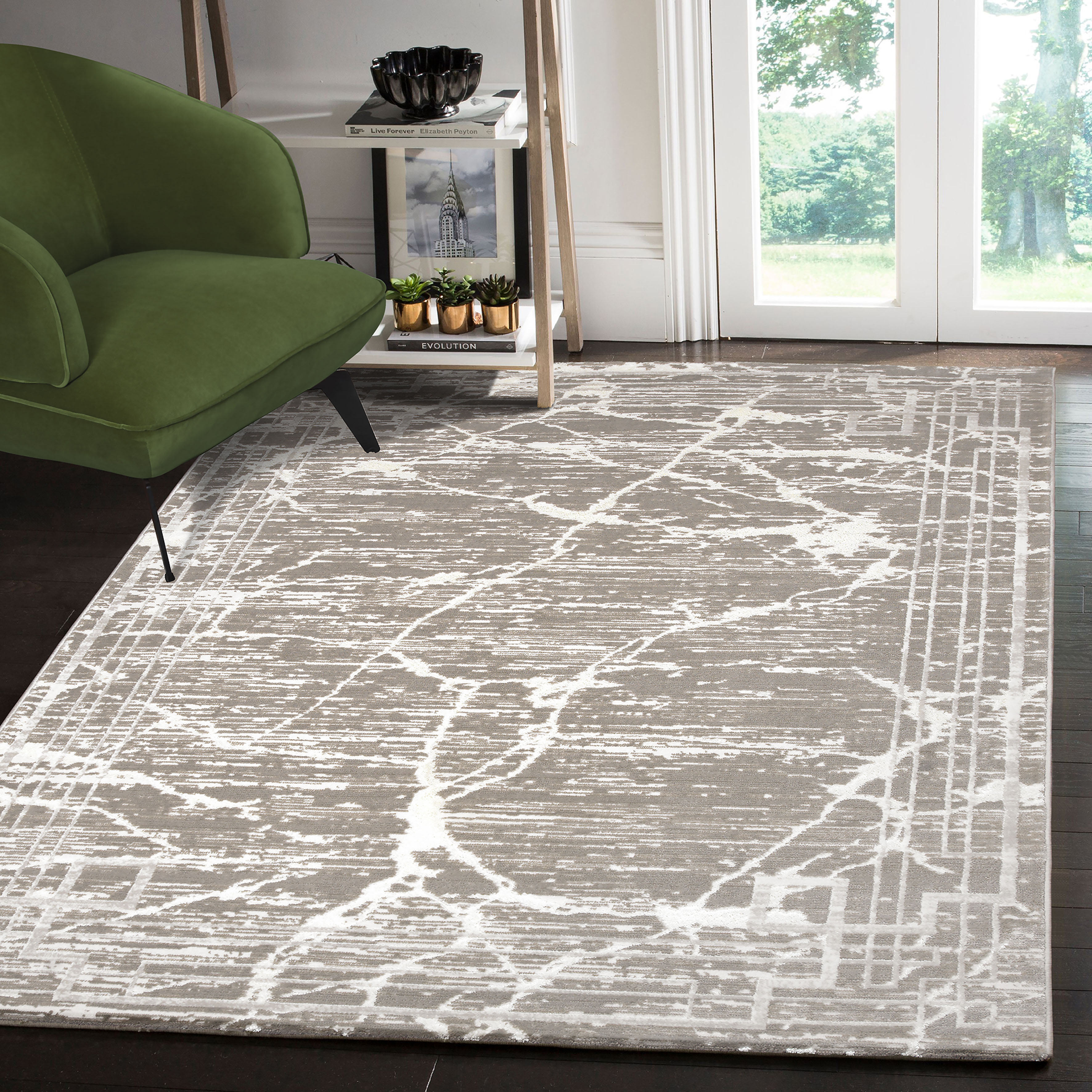 Sanat Teppich "Harmony 3212, auch als Läufer" rechteckig 12 mm Höhe Wohnzimmer, Kurzflor, modern, abtrakt, Schlafzimmer