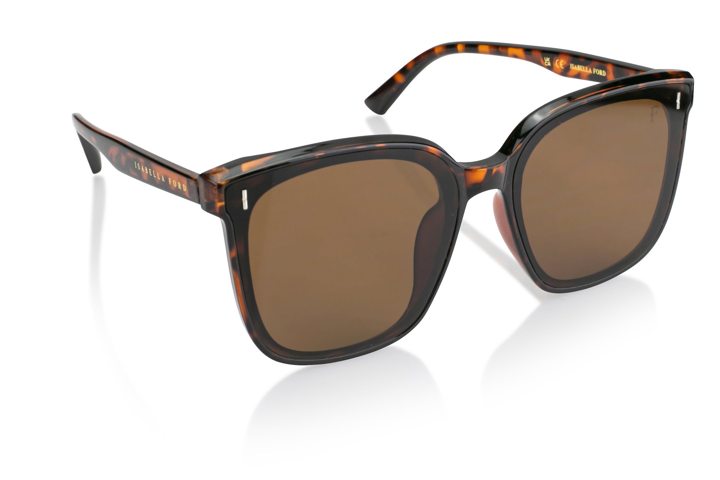 ISABELLA FORD Sonnenbrille »FA09-03« Glass 0.74MM Polarized Lens UV400，CAT3.0
