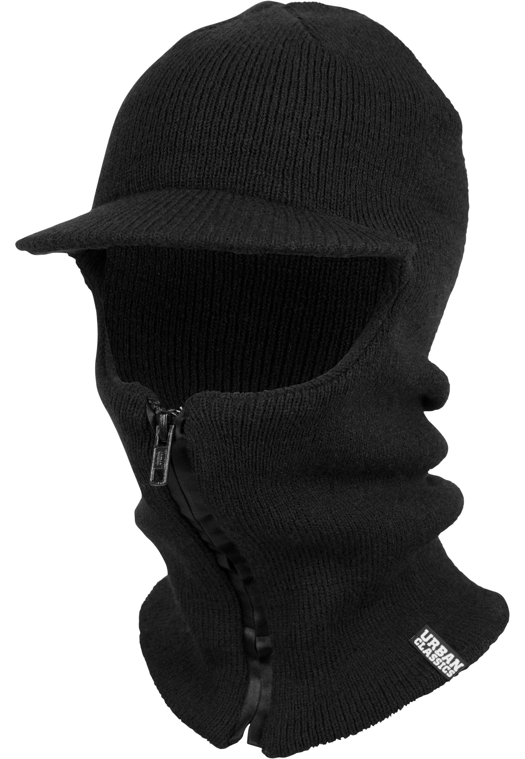 URBAN CLASSICS Beanie "Urban Classics Unisex Zipped Balaclava Visor" 1 Stk. günstig online kaufen