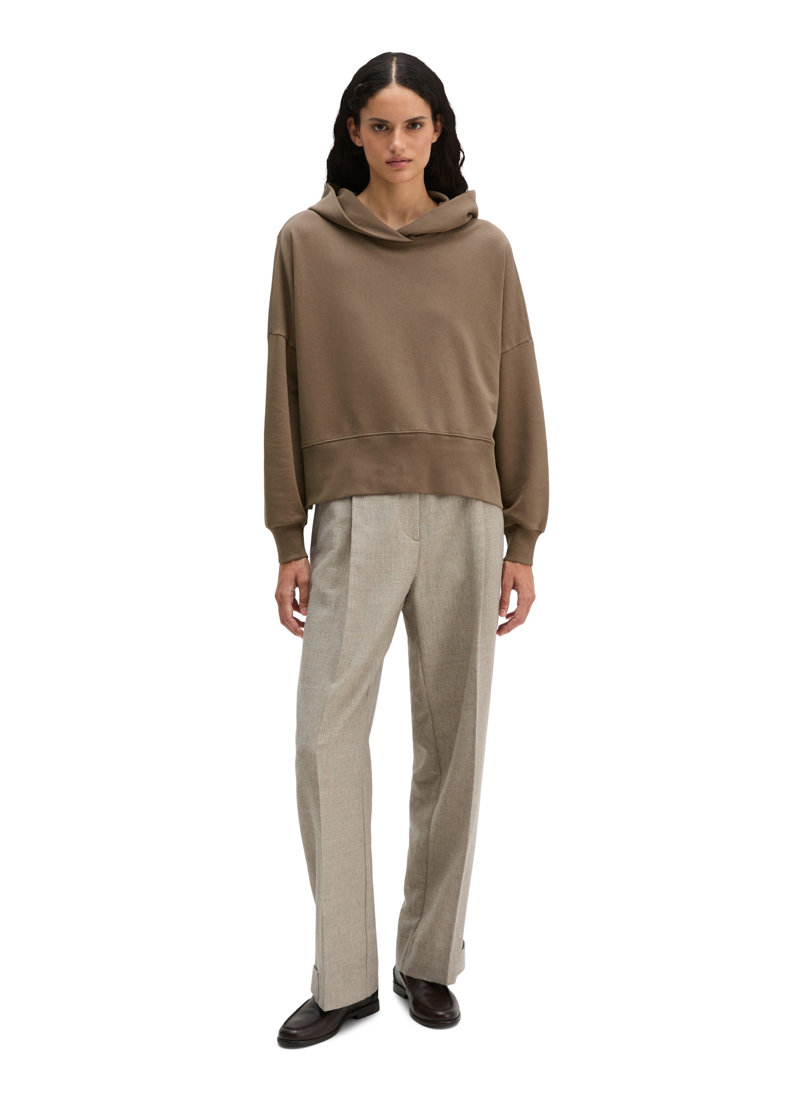 Marc O'Polo Sweatshirt »mit recycelter Baumwolle«
