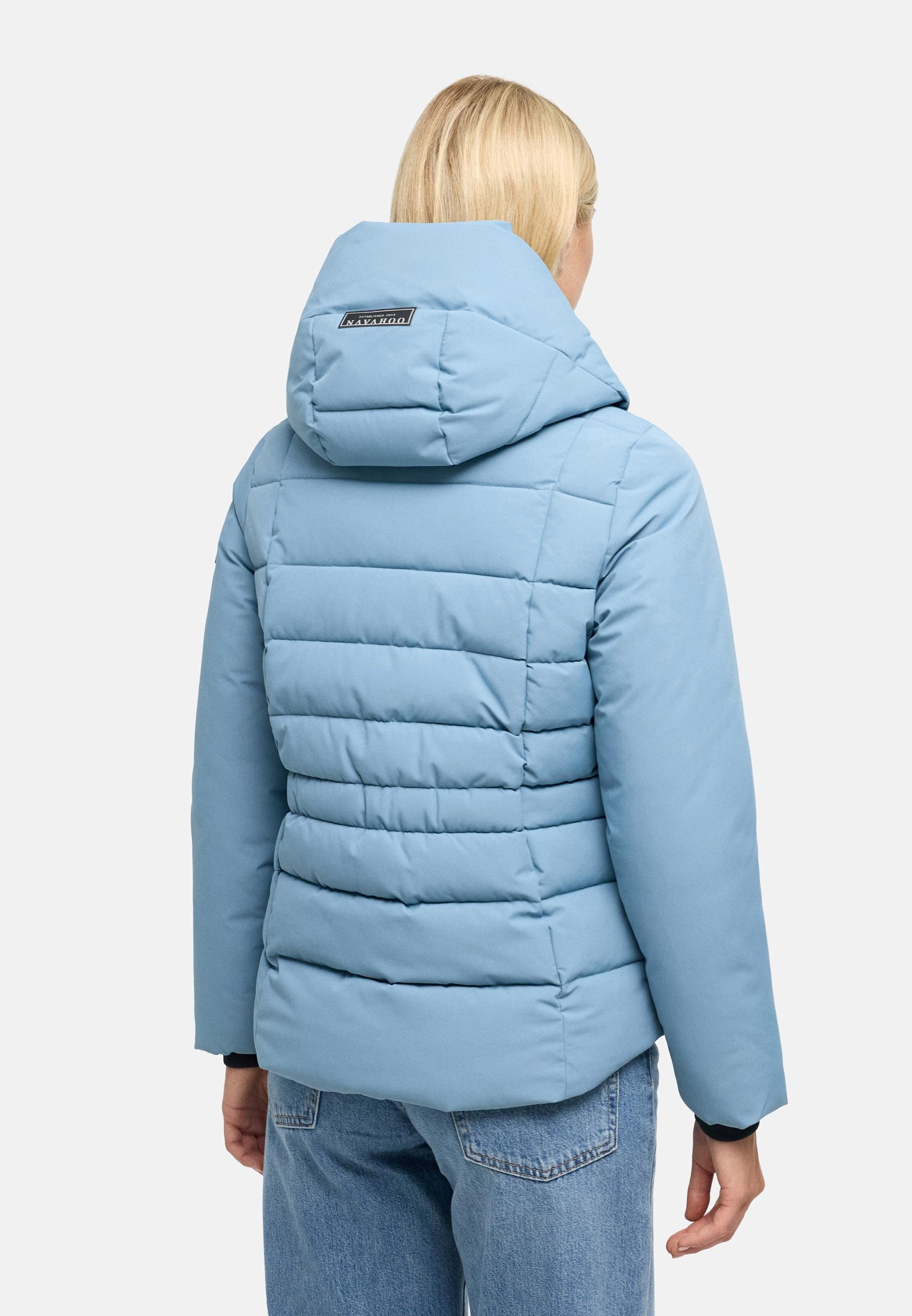 Navahoo Outdoorjacke »Stepptänzchen XIV« mit Kapuze Warme Damen Steppjacke mit Kapuze