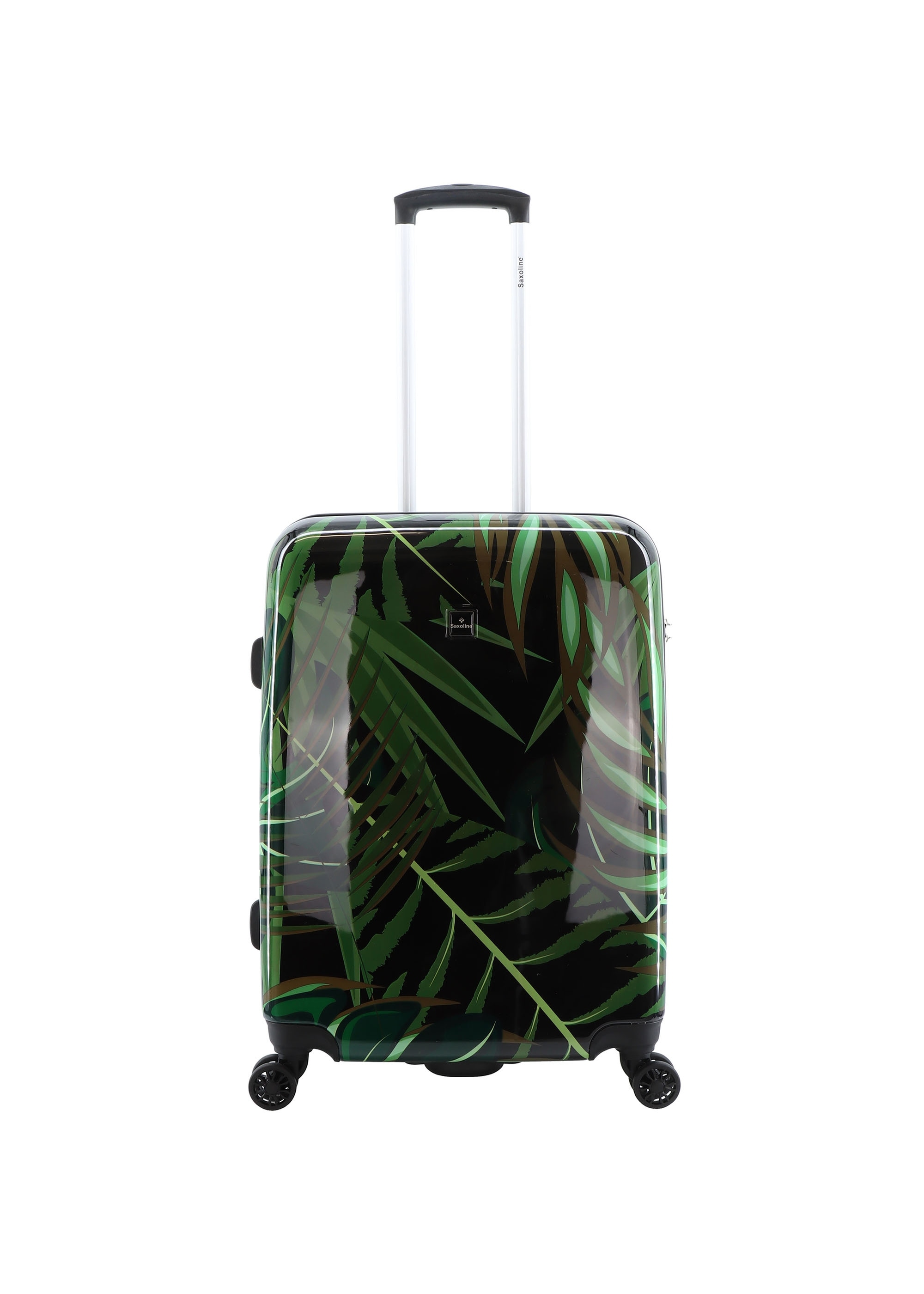 Saxoline Koffer "Palm Leaves" Mit praktische Teleskop-Griff