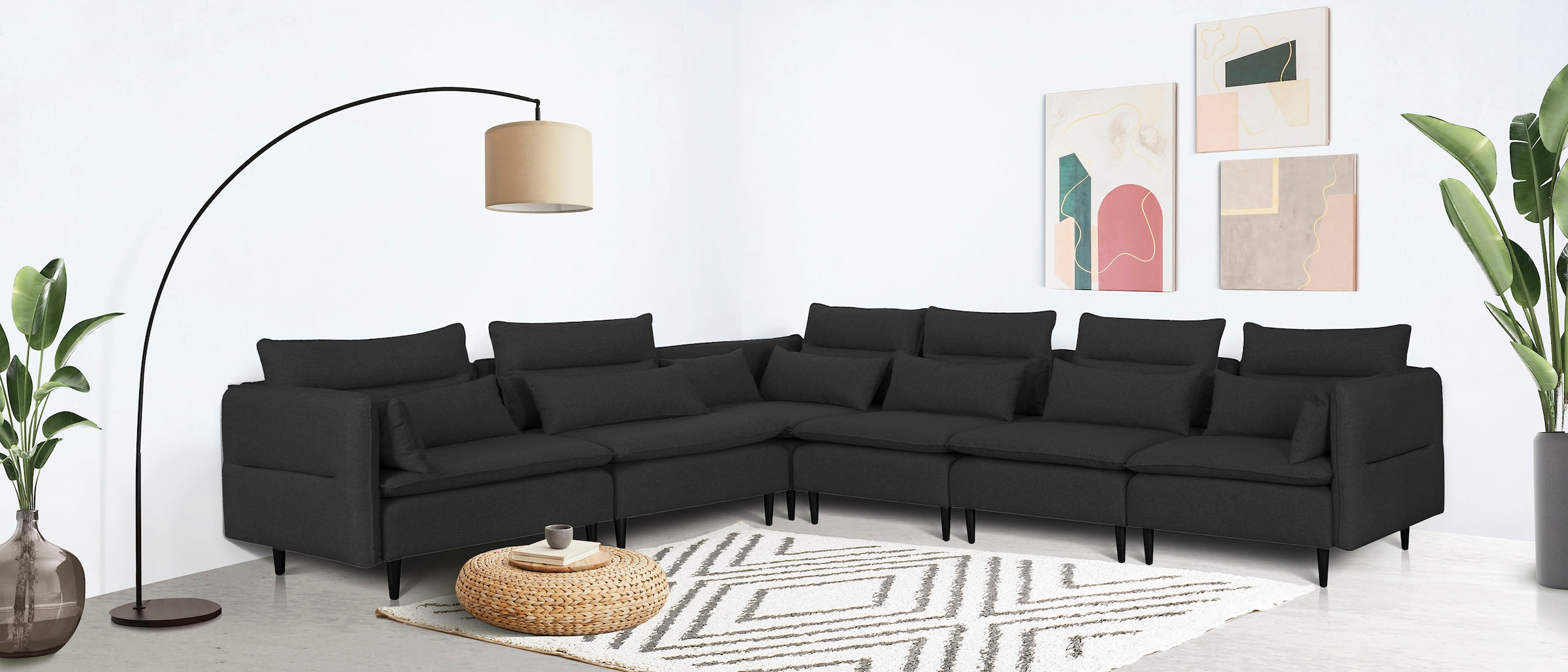 andas Ecksofa »ALVIK L-Form« zusammengesetzt...
