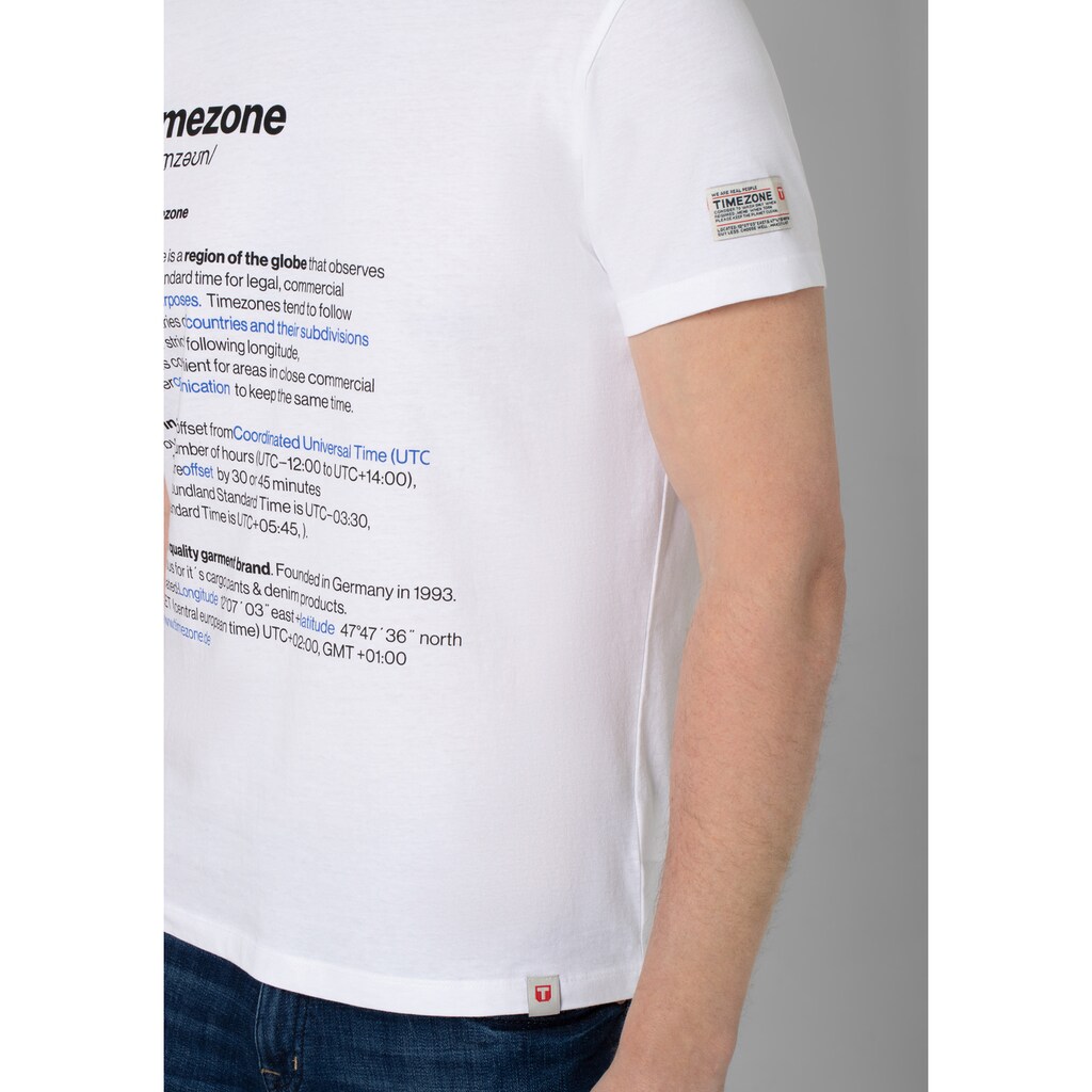TIMEZONE T-Shirt »Timezone Definition T-Shirt«