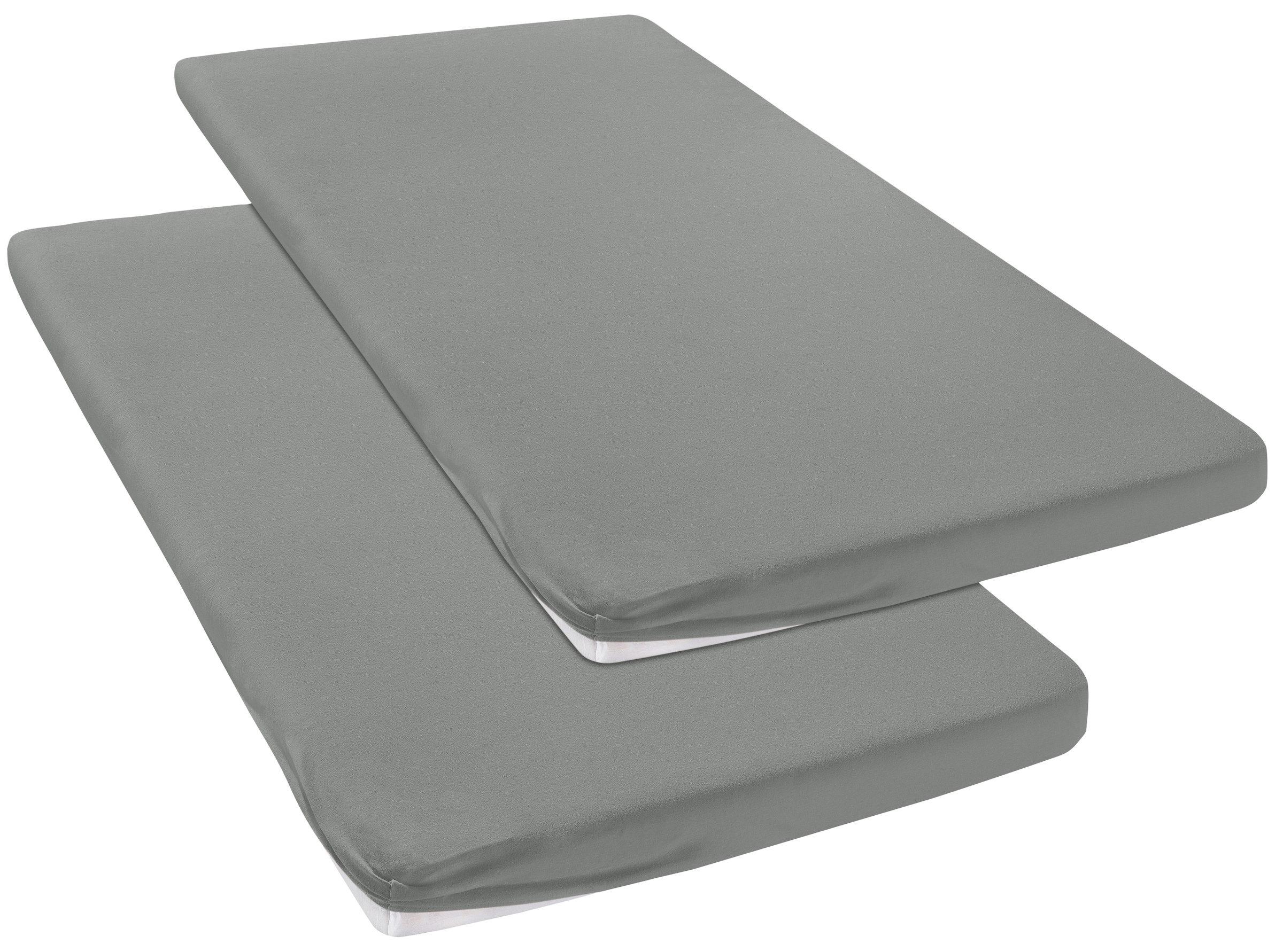 OTTO home Spannbettlaken "Topper Basic, in Gr. 90x200, 140x200 oder 180x200 cm" Baumwolle, Matratzen bis 8 cm Höhe, Bettlaken, Spannbetttuch, Laken