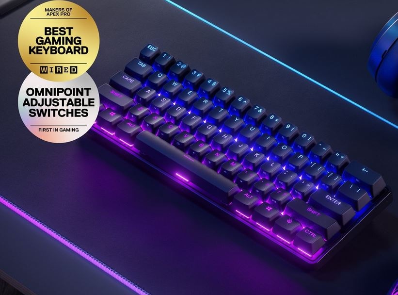 SteelSeries Gaming-Tastatur Pro BAUR Mini | Wireless« »Apex