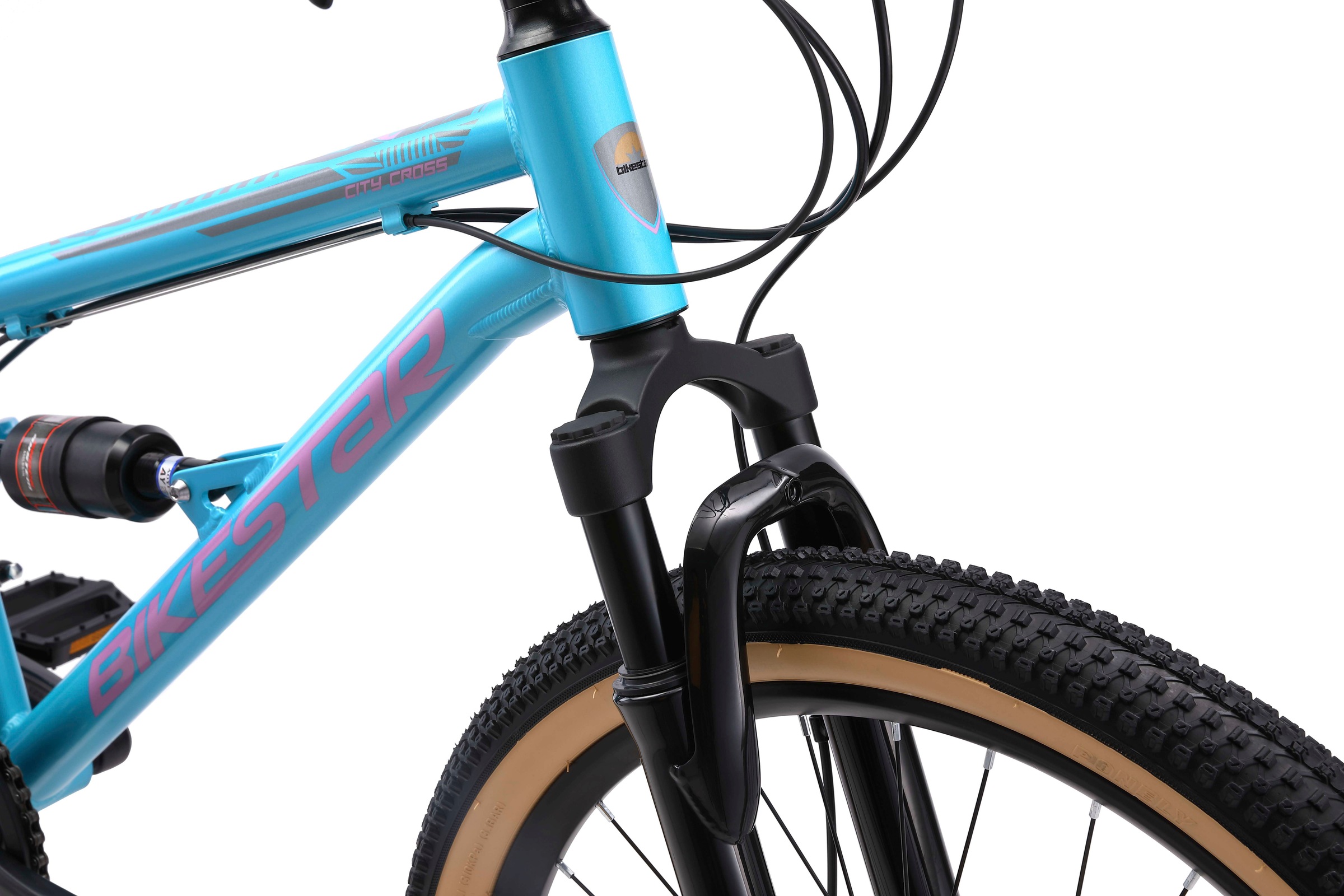 Bikestar Jugendfahrrad, 21 Gang, Shimano, RD-TY21 Schaltwerk, Kettenschaltung