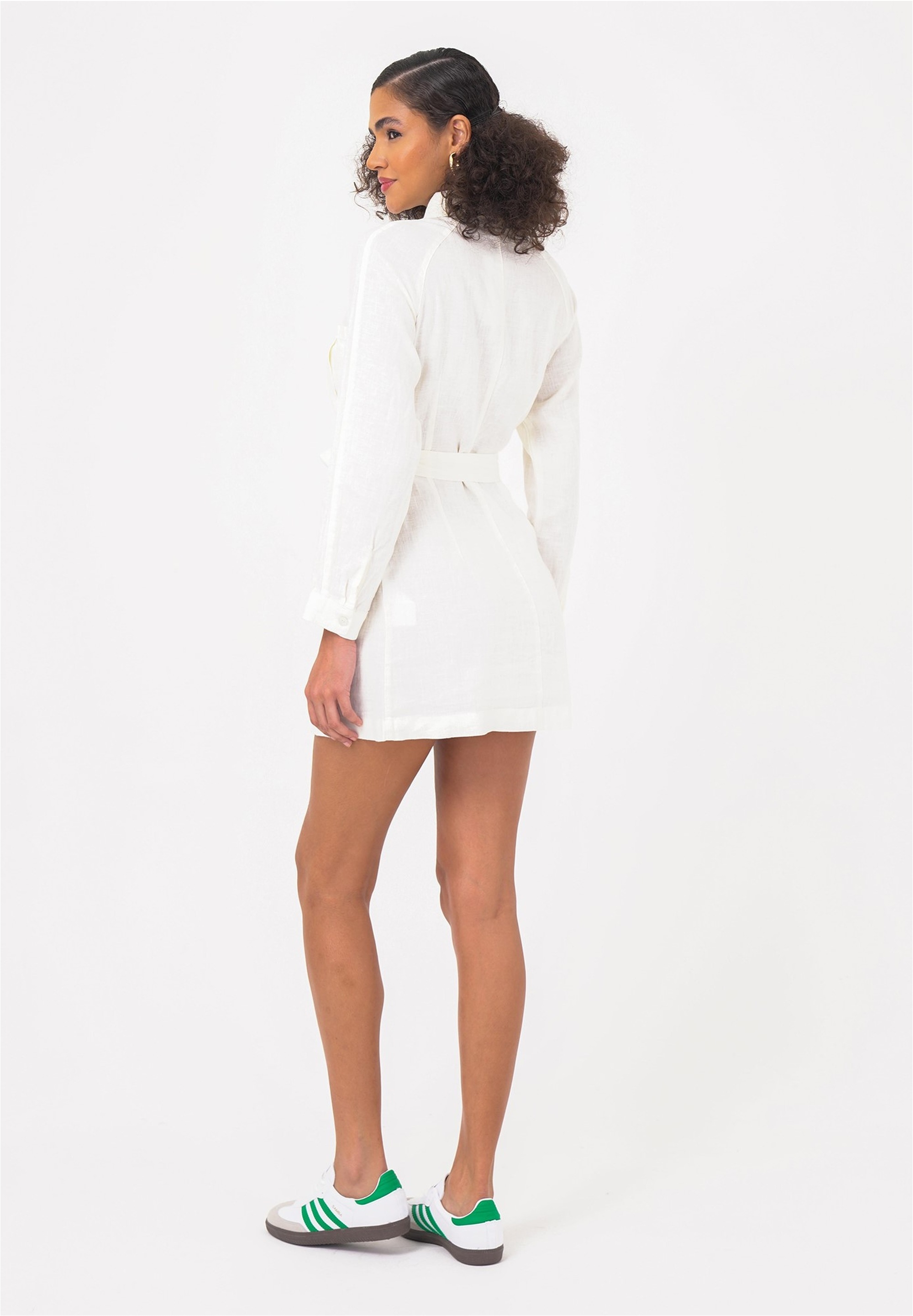 freshlions Jerseykleid »Belinda«, mit praktischem Bindeband