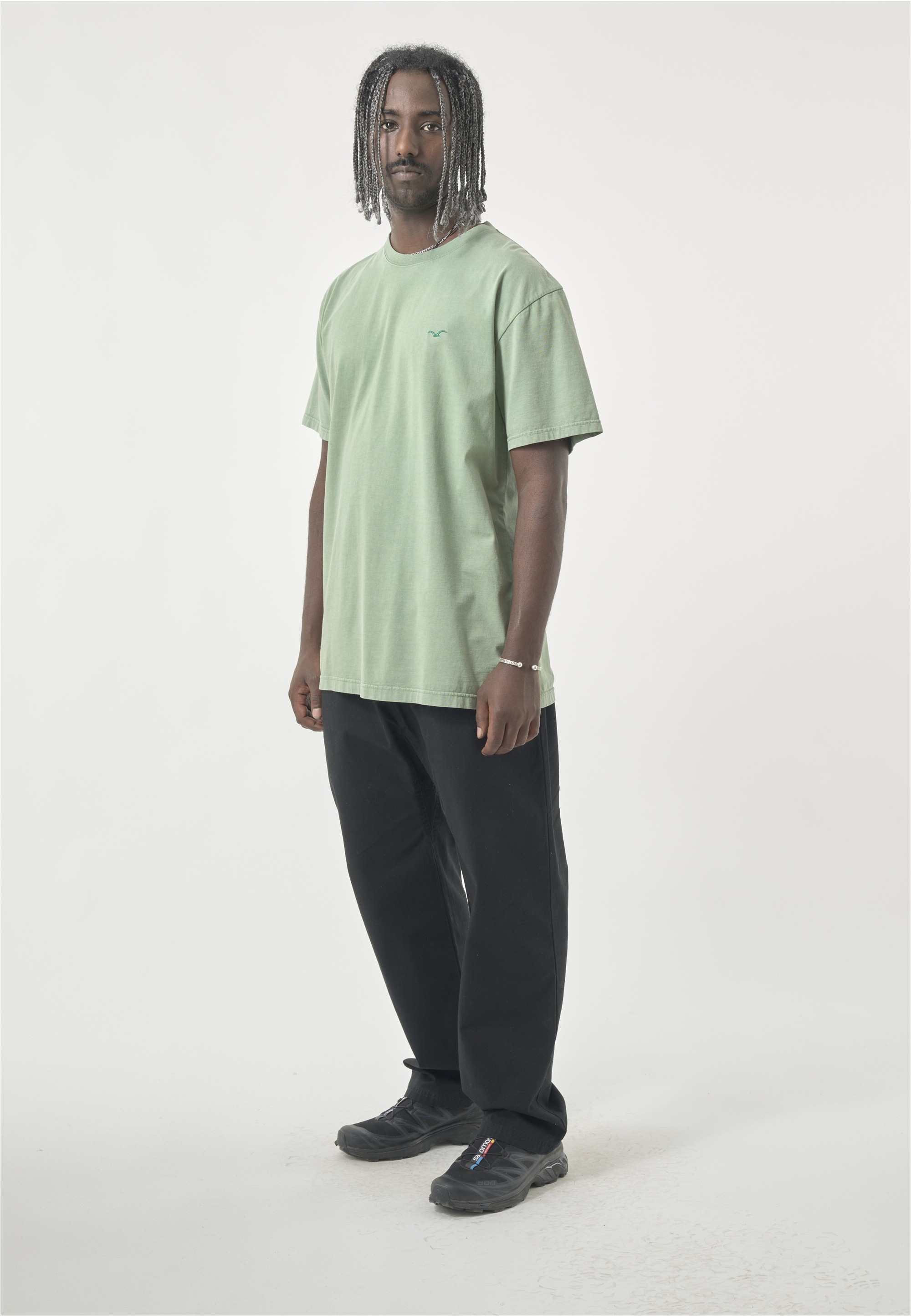 Cleptomanicx T-Shirt »Boxy Tee Ligull Washed«, mit lockerem Schnitt