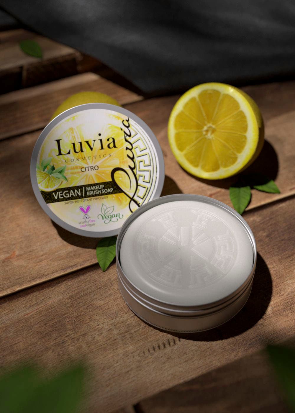 Luvia Cosmetics Pinselseife »The Essential Brush Soap«, vegan