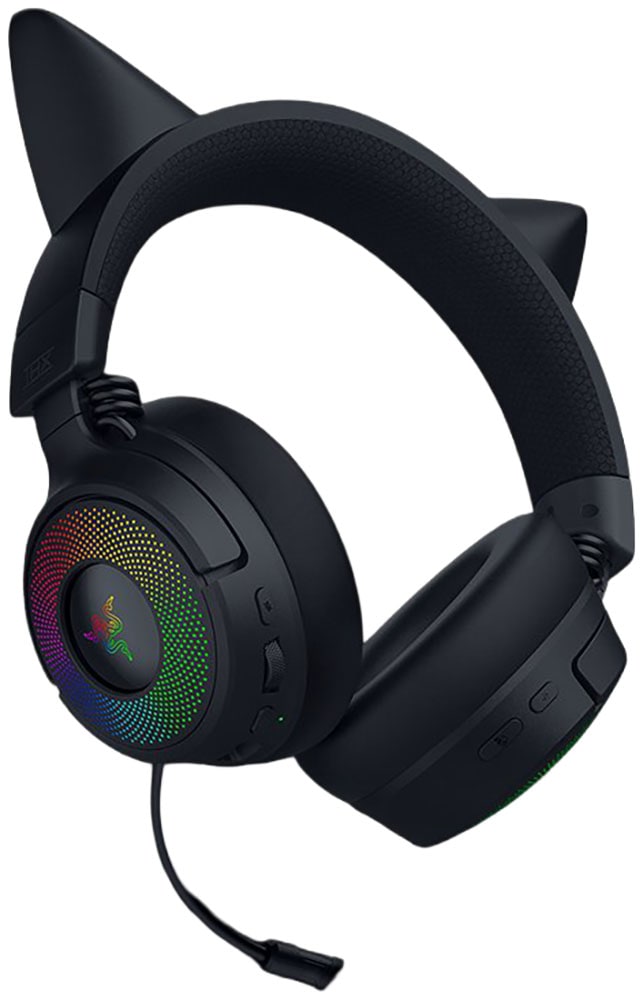 RAZER Gaming-Headset »Kraken Kitty V3 Pro« Bluetooth Stummschaltung | integrierte Steuerung für Anrufe und Musik