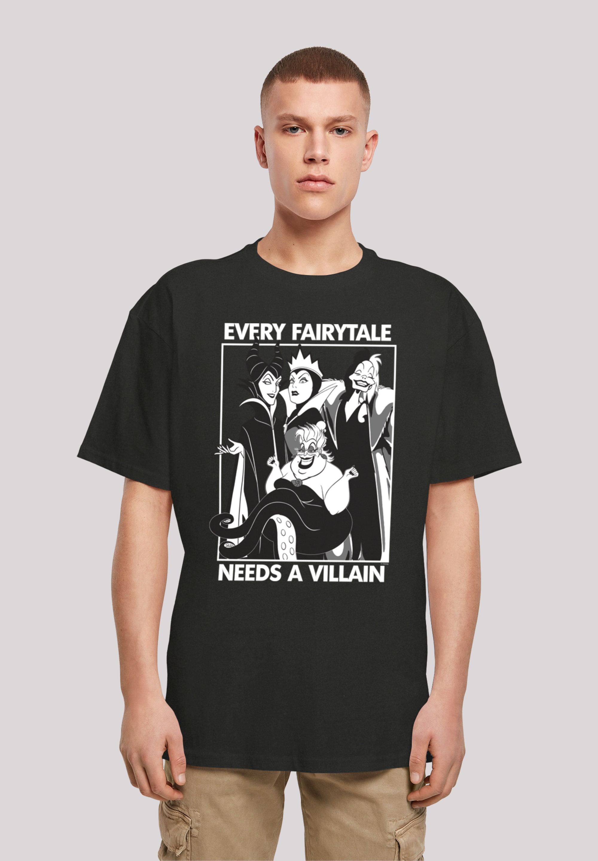 F4NT4STIC T-Shirt "Jedes Märchen braucht einen Bösewicht", Print günstig online kaufen