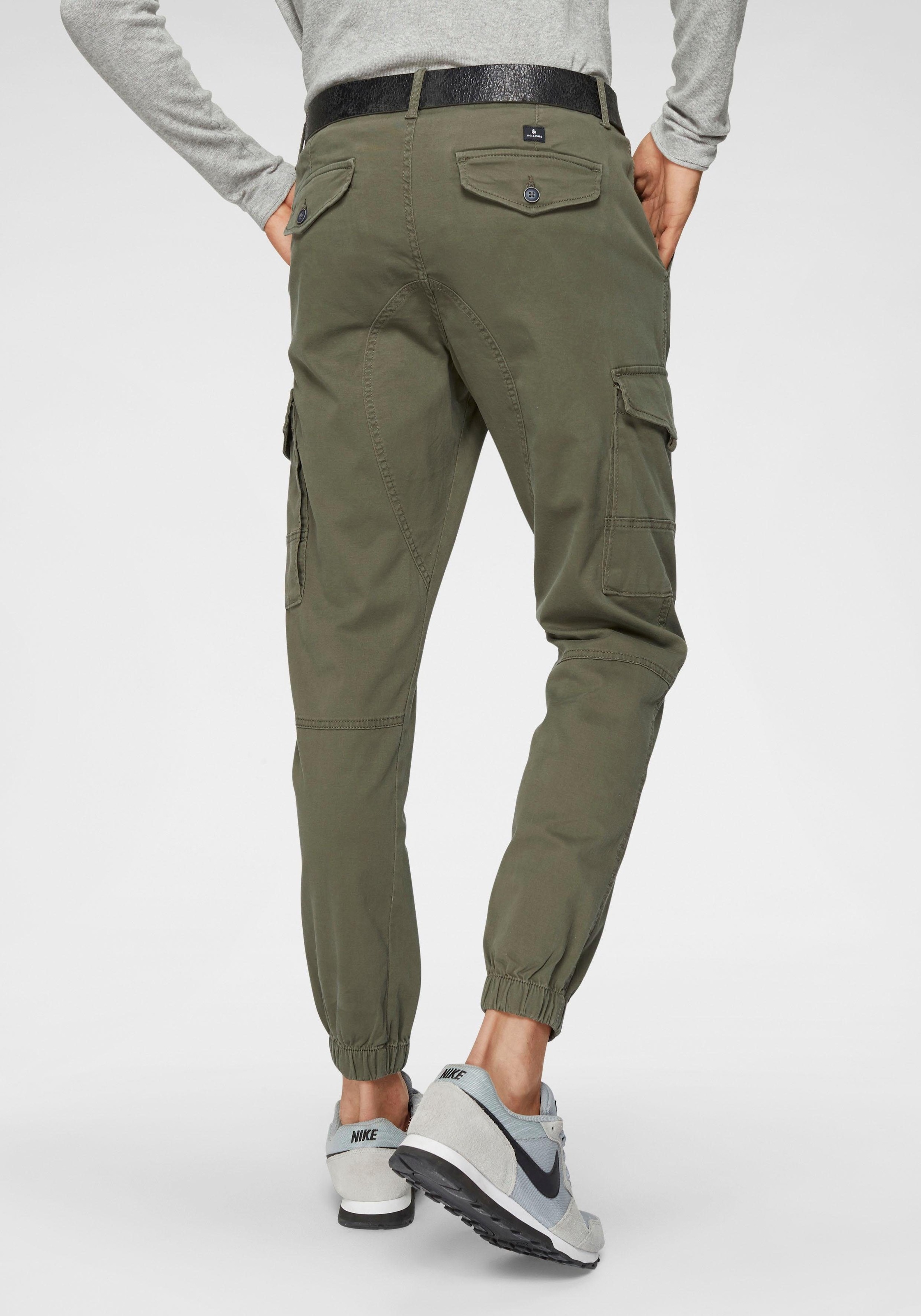 Jack & Jones Herren Cargohose JJIPAUL JJFLAKE AKM 542 Grün - Olive Night günstig online kaufen