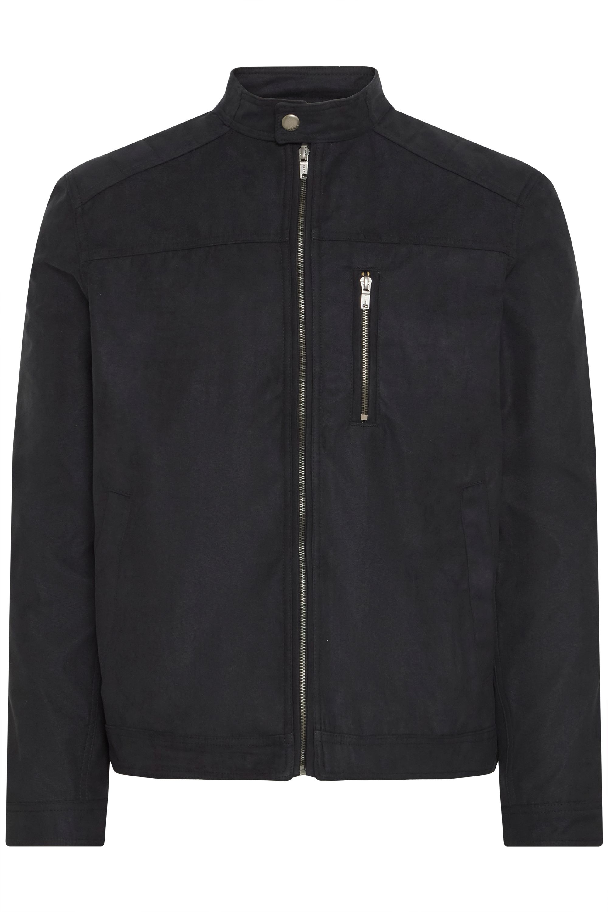 Blend Lederjacke "BHEMMET" ohne Kapuze Moderne Kunstlederjacke mit Taschen günstig online kaufen