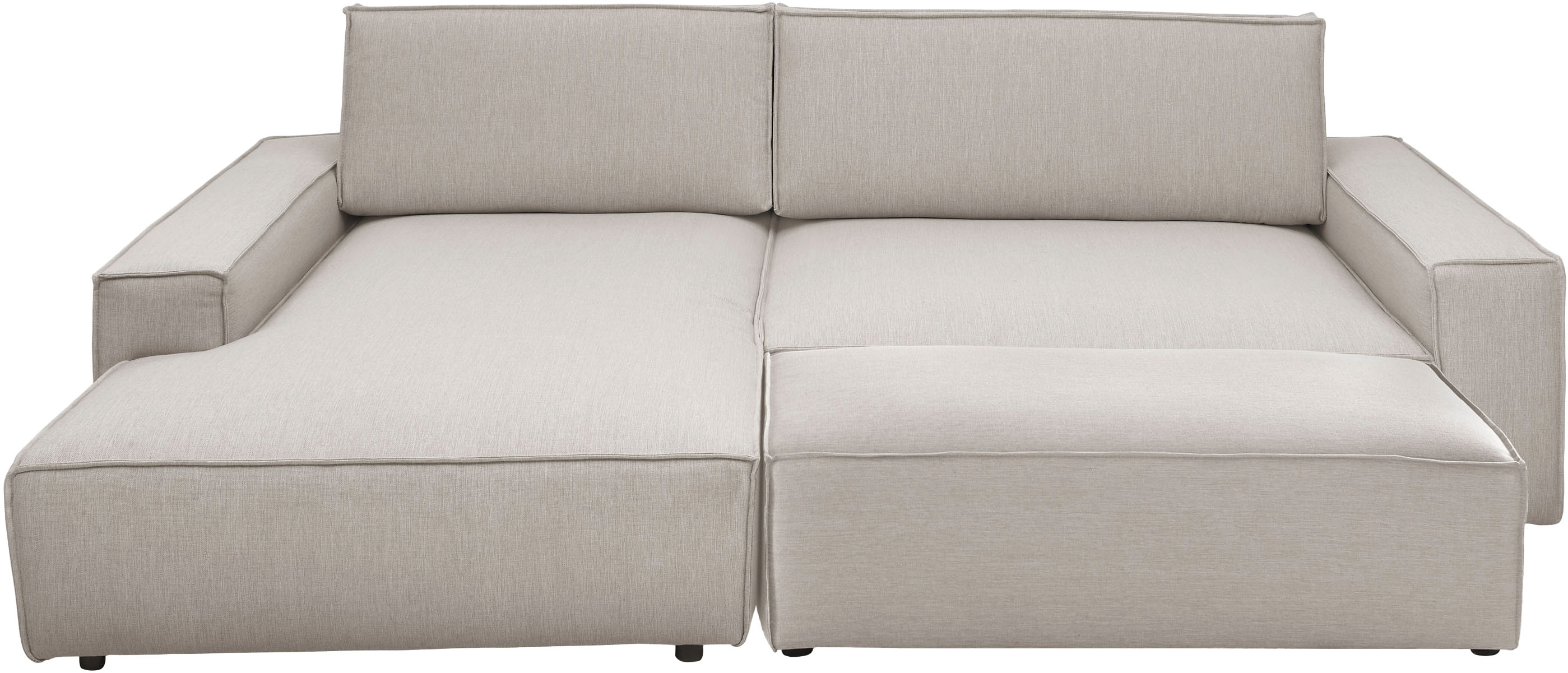 Thumbnail - Home affaire Polsterecke "NEU: SHERWOOD XXL tief, L-Form mit Schlaffunktion, Big-Sofa mit Hocker" stellbar zum Schlafsof...