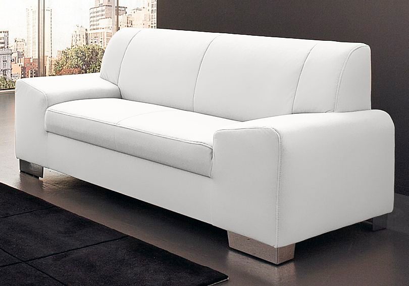 DOMO collection 2-Sitzer "Alisson kubische Formensprache mit abgerundeten Details, Breite 164cm" fester Sitzkomfort