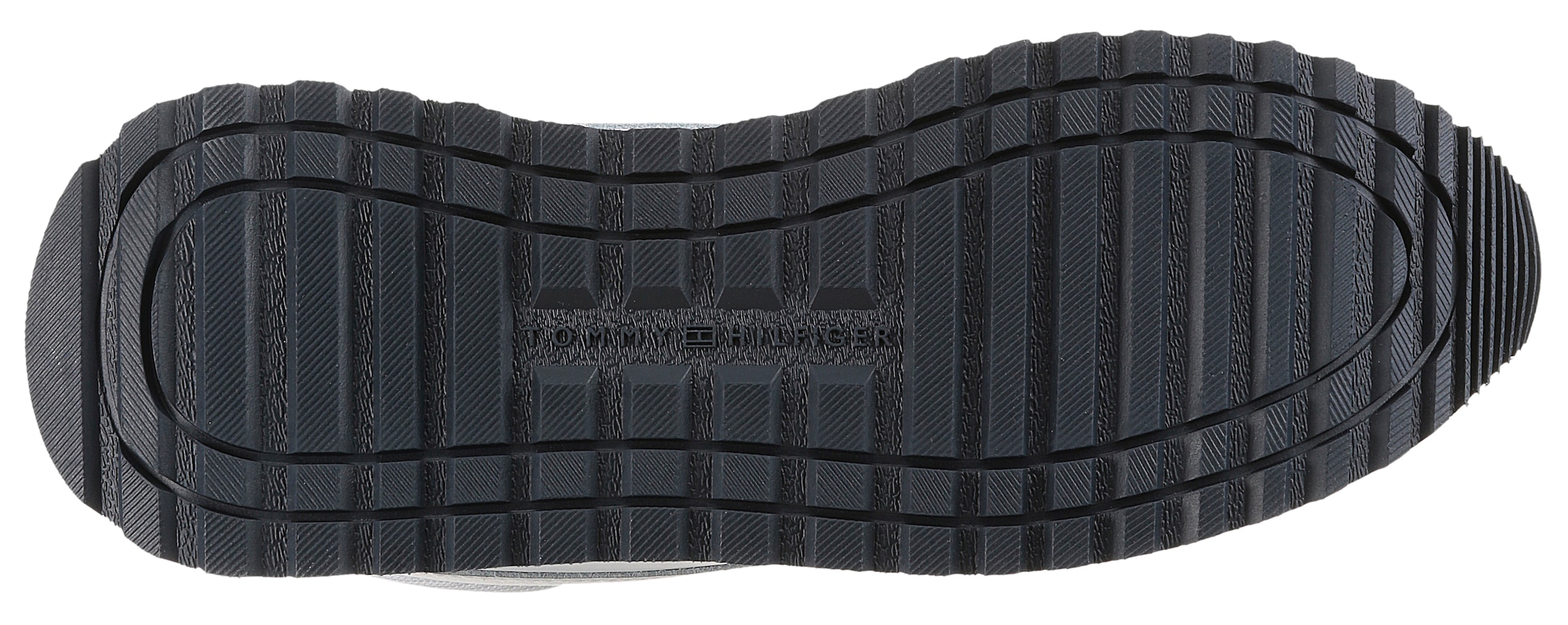 Tommy Hilfiger Sneaker »NEW RUNNER EVA LTH ESS«, Freizeitschuh, Halbschuh, Schnürer mit sportiver Lochung