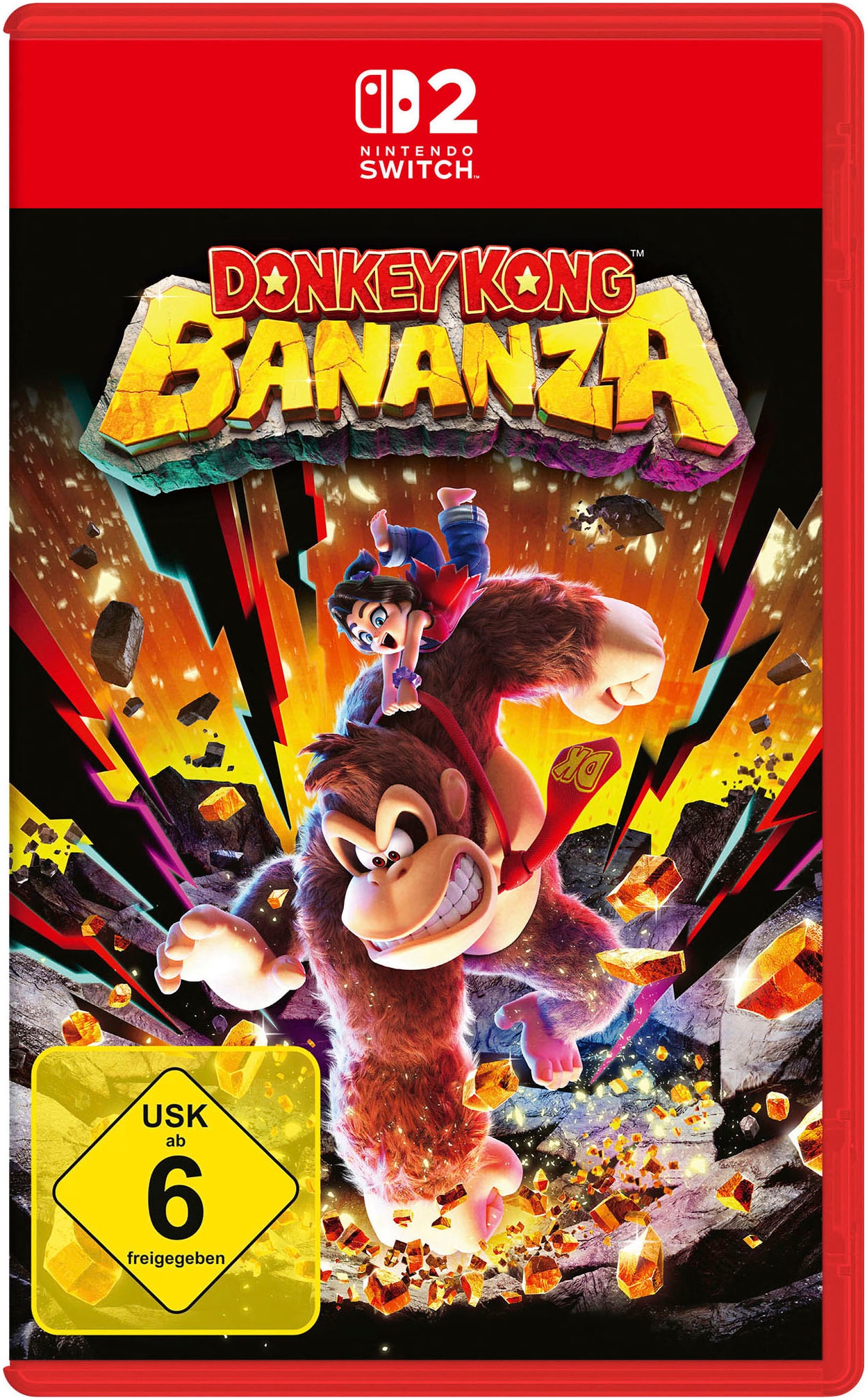 Nintendo Switch 2 Konsolen-Set »Switch 2 + Mario Kart World + Donkey Kong Bananza«