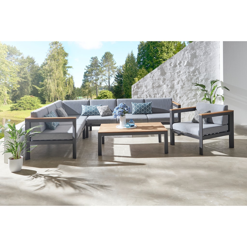 Timbers Gartenlounge-Set »Boston«, (5 tlg.)