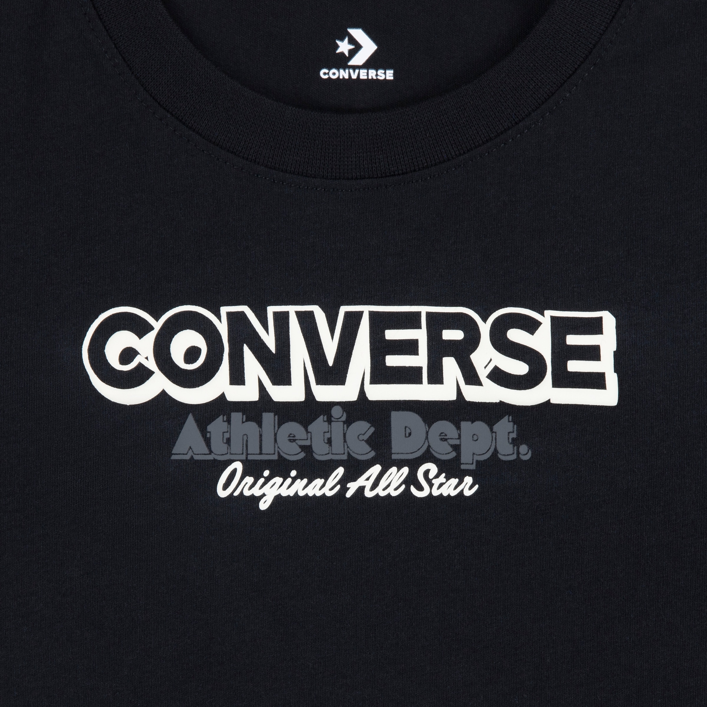Converse T-Shirt »CNVB LG DCTP HIT GFX TEE« für Kinder und Jugendliche, sportlicher Stil, Kurzarmdesign