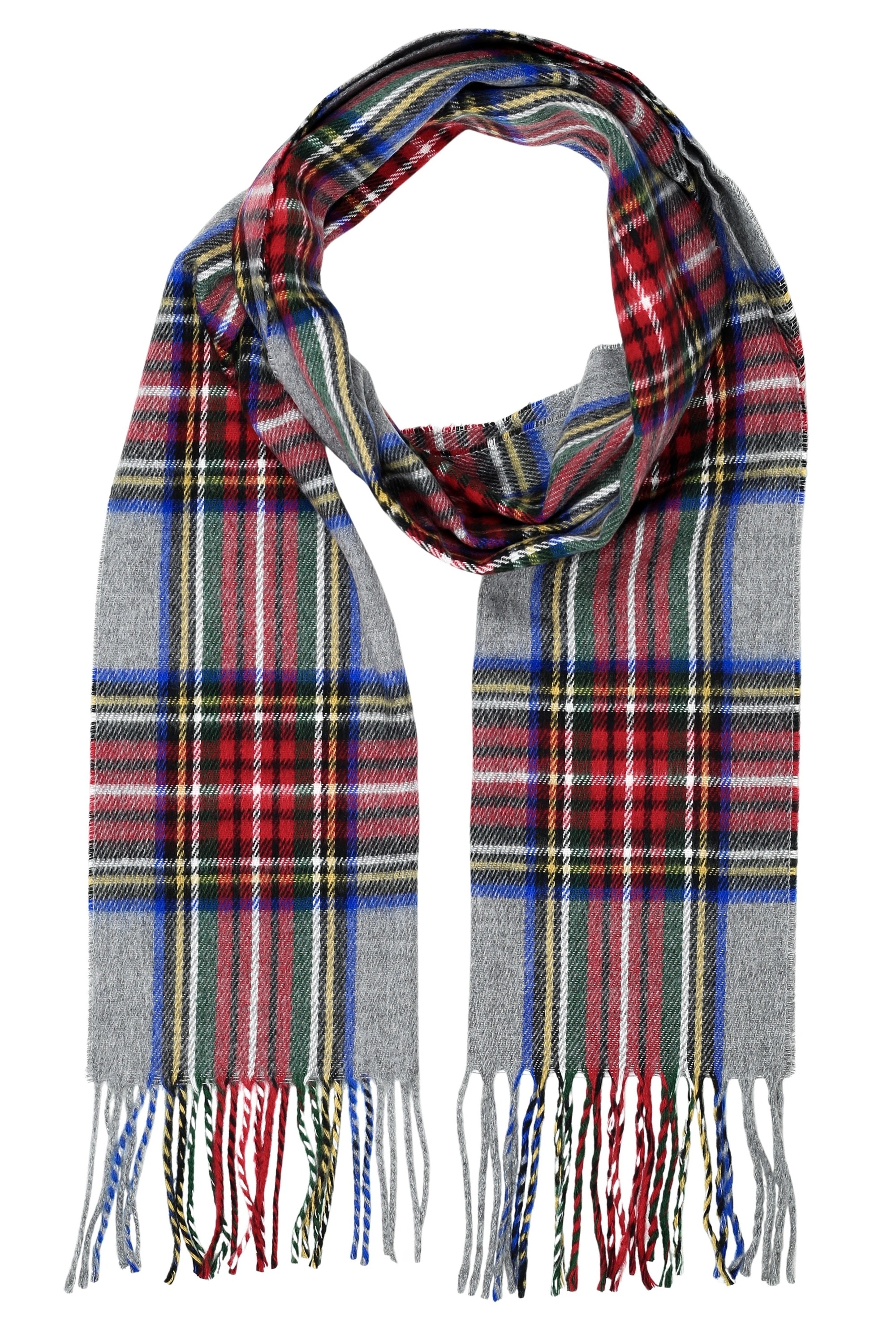 COLLEZIONE ALESSANDRO Wollschal "London" 1 Stk. tlg. mit Karomuster in rot- günstig online kaufen