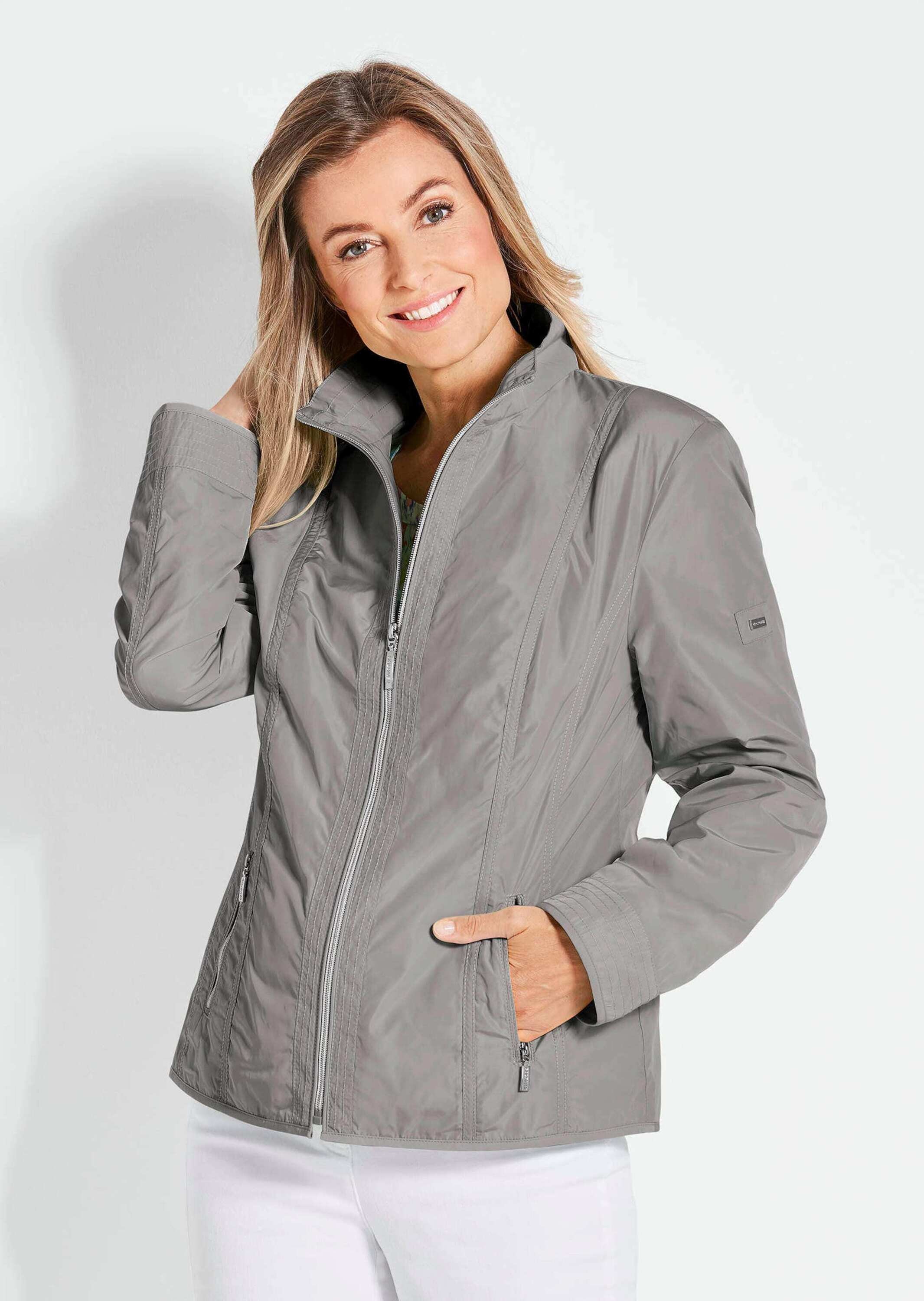 GOLDNER Blouson "Sportive Übergangsjacke mit Stehkragen" Ohne günstig online kaufen