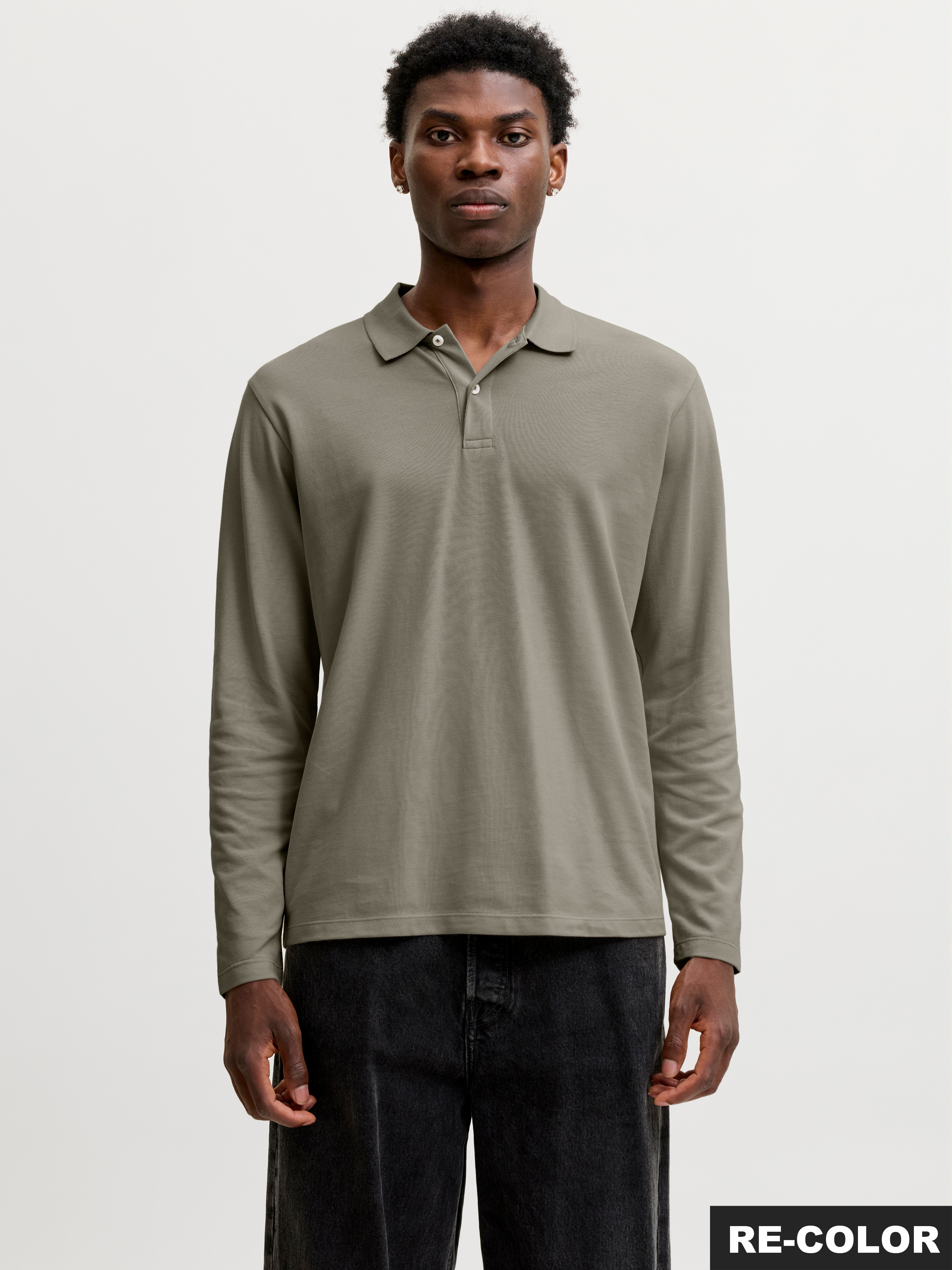 Jack & Jones Poloshirt "JJKANE POLO LS" Baumwollmischung, regular fit