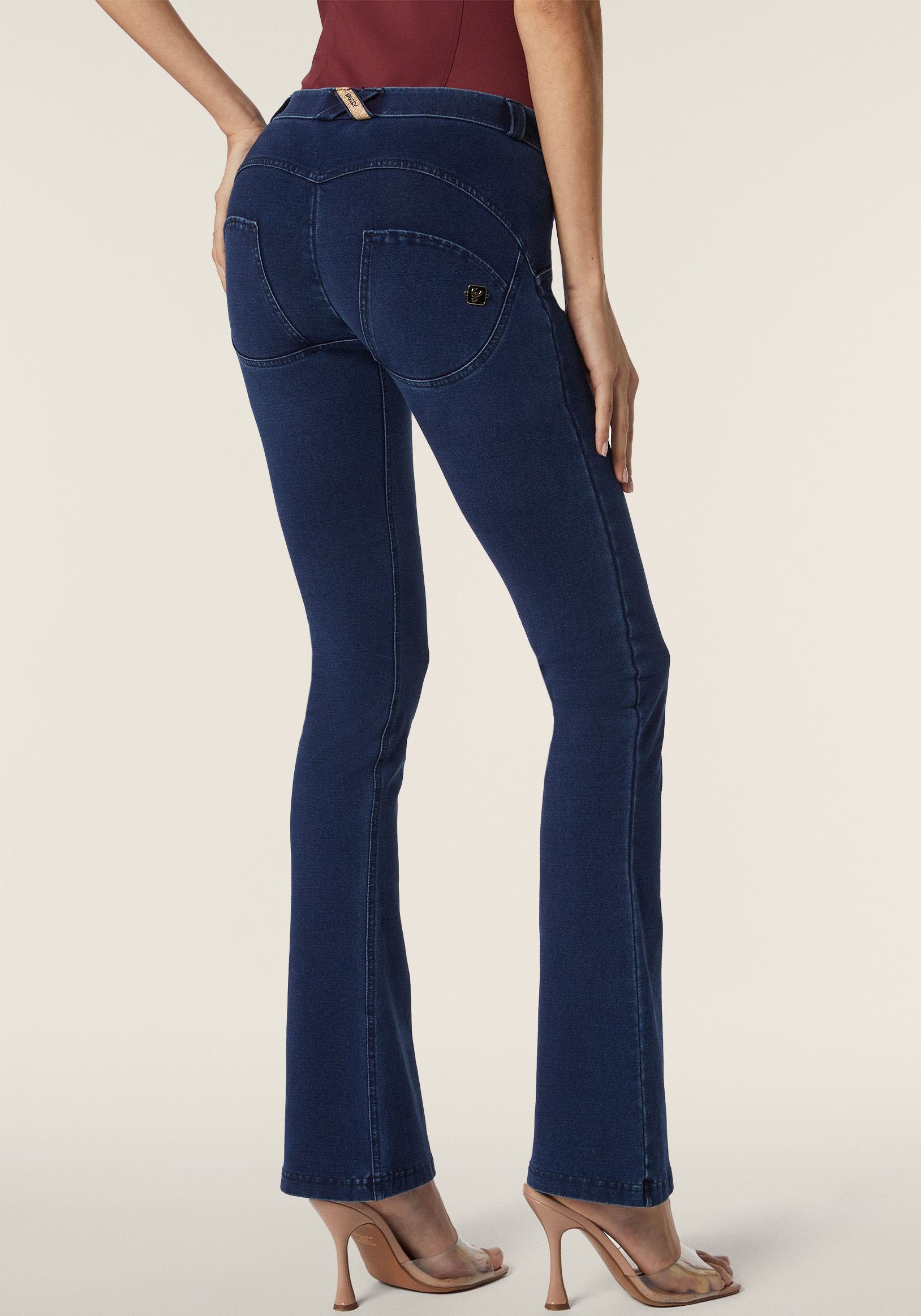 Freddy Leggings "WRUP MINI-FLARE REGULAR" mit Lifting & Shaping Effekt, ski günstig online kaufen