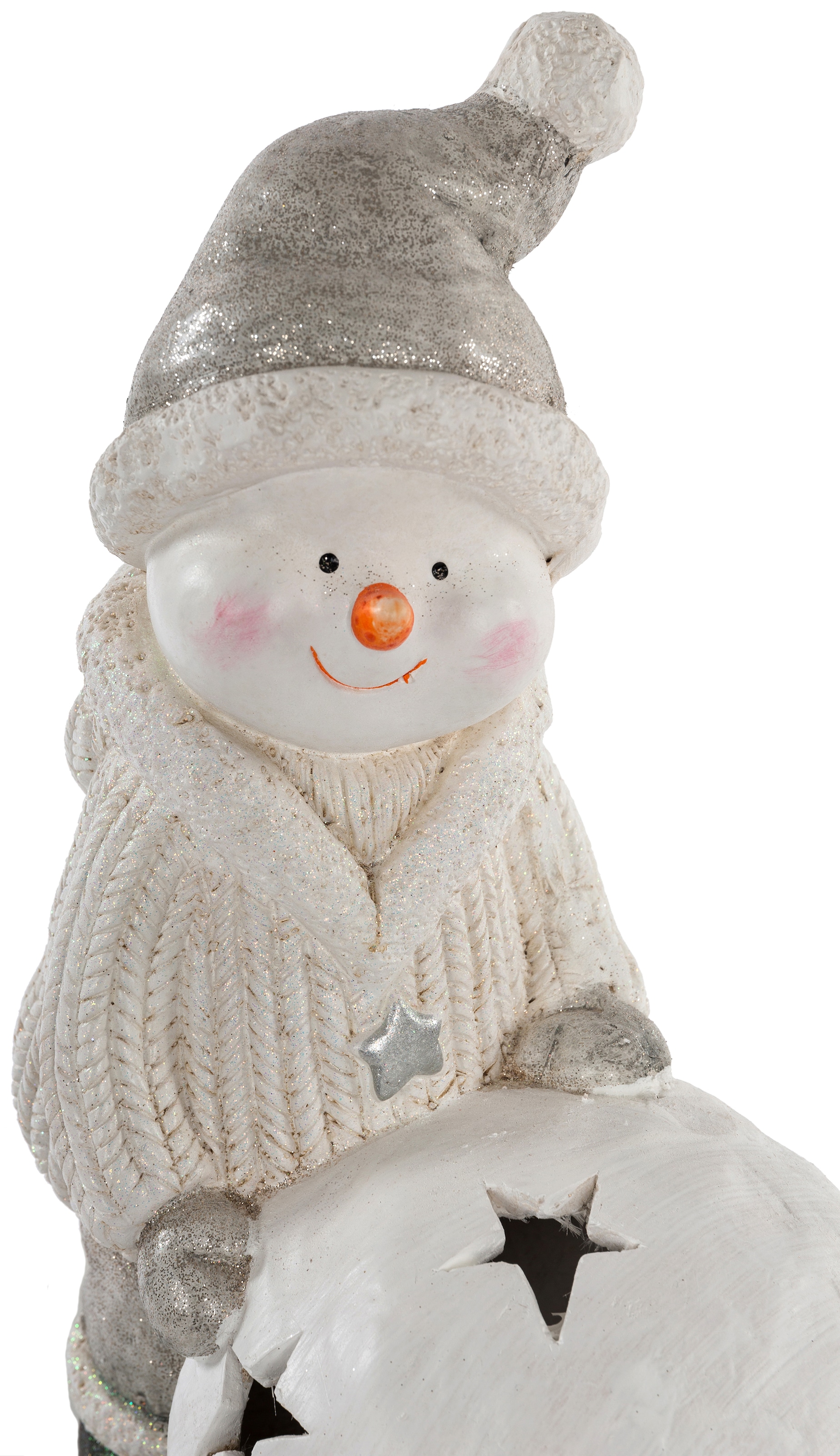 Myflair Möbel & Accessoires Schneemann "Weihnachtsdeko", mit LED Beleuchtun günstig online kaufen