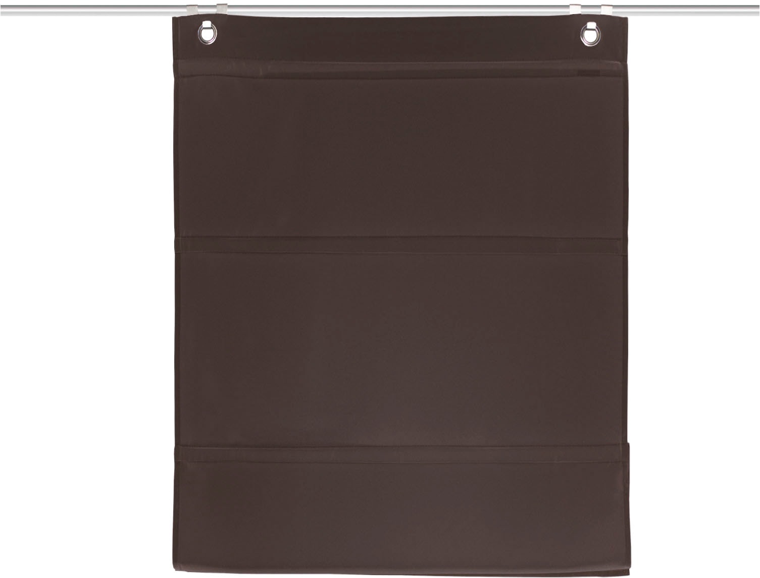 HOME WOHNIDEEN Magnetrollo »ABELIA« mit Hakenaufhängung ohne Bohren und Schrauben Uni