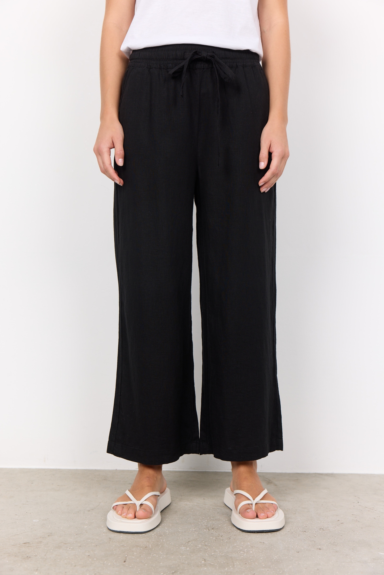 soyaconcept Schlupfhose "SC-INA 12-C" Viskosemischung mit Leinen