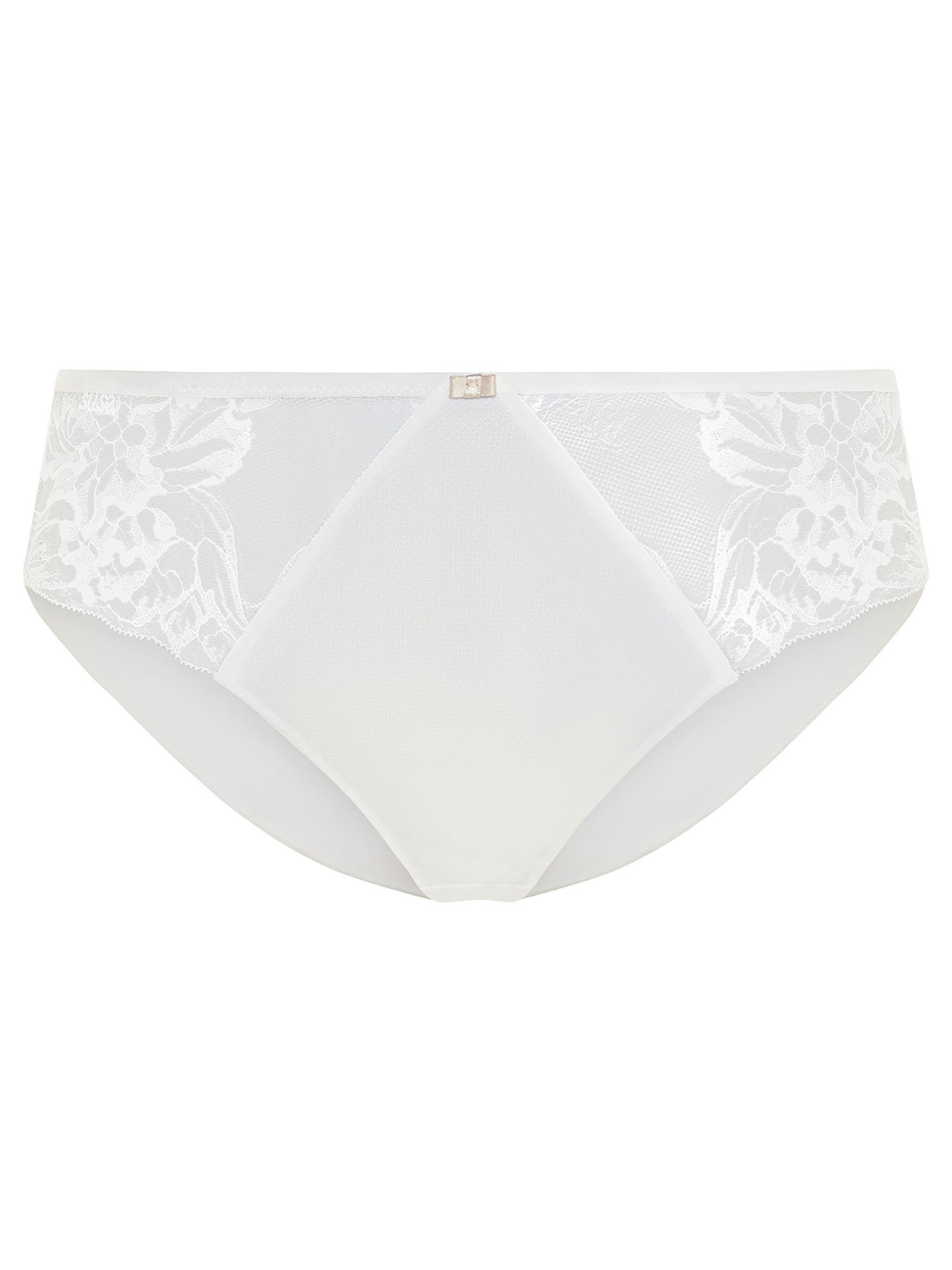 SUSA Damen Slip "Slip Porto", Gr. 42, weiß, Spitze, Obermaterial: 76% Polyamid PA. 13% Elasthan EL. 11% Baumwolle CO., Unterhosen