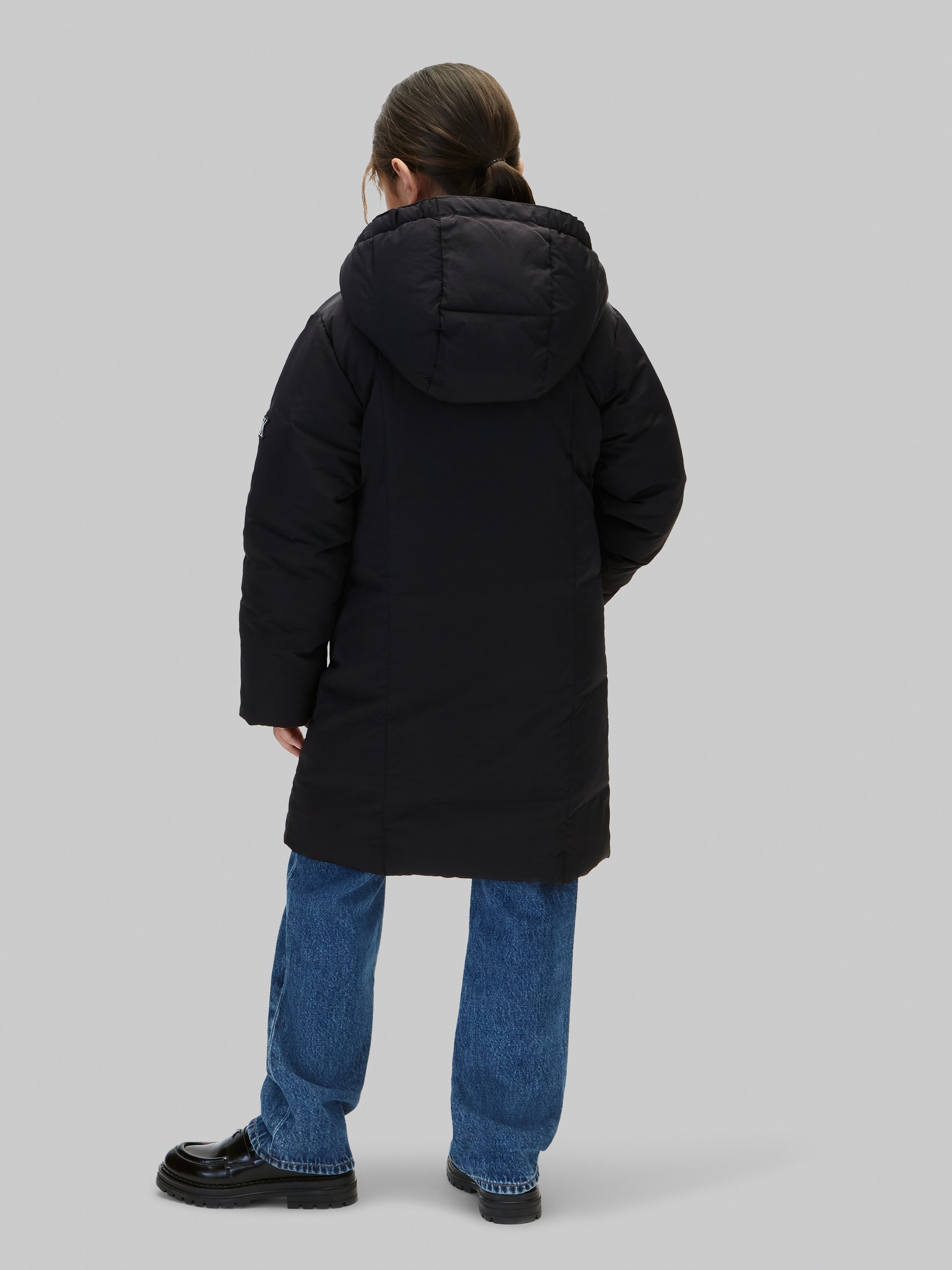 Calvin Klein Jeans Steppmantel »CLASSIC FILLED COAT« Regular fit mit Eingrifftaschen