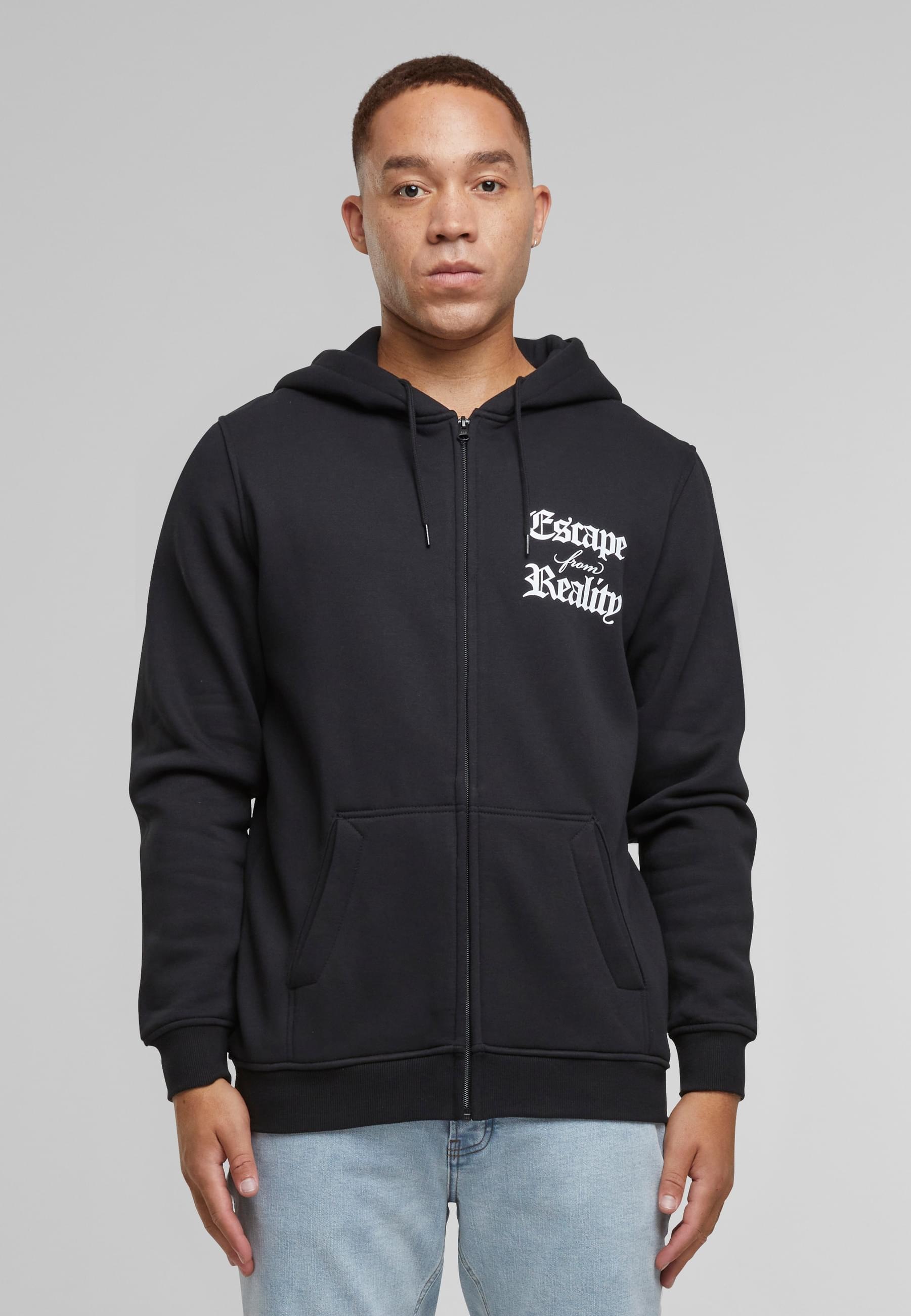 MisterTee Sweatjacke »MisterTee Escape From Reality Zip Hoody«