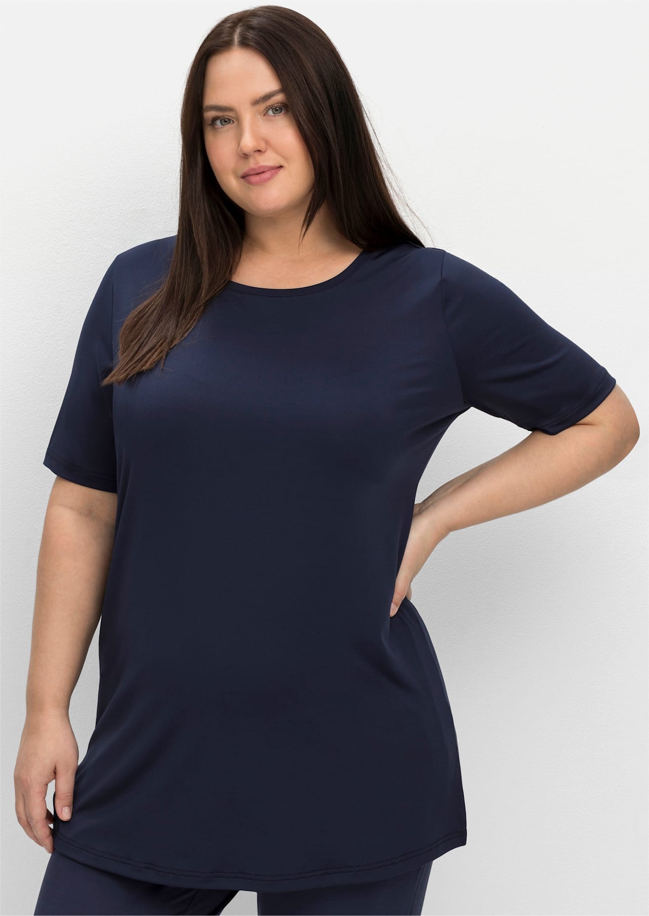 Sheego Longshirt "Longshirt", 1 Stk. günstig online kaufen