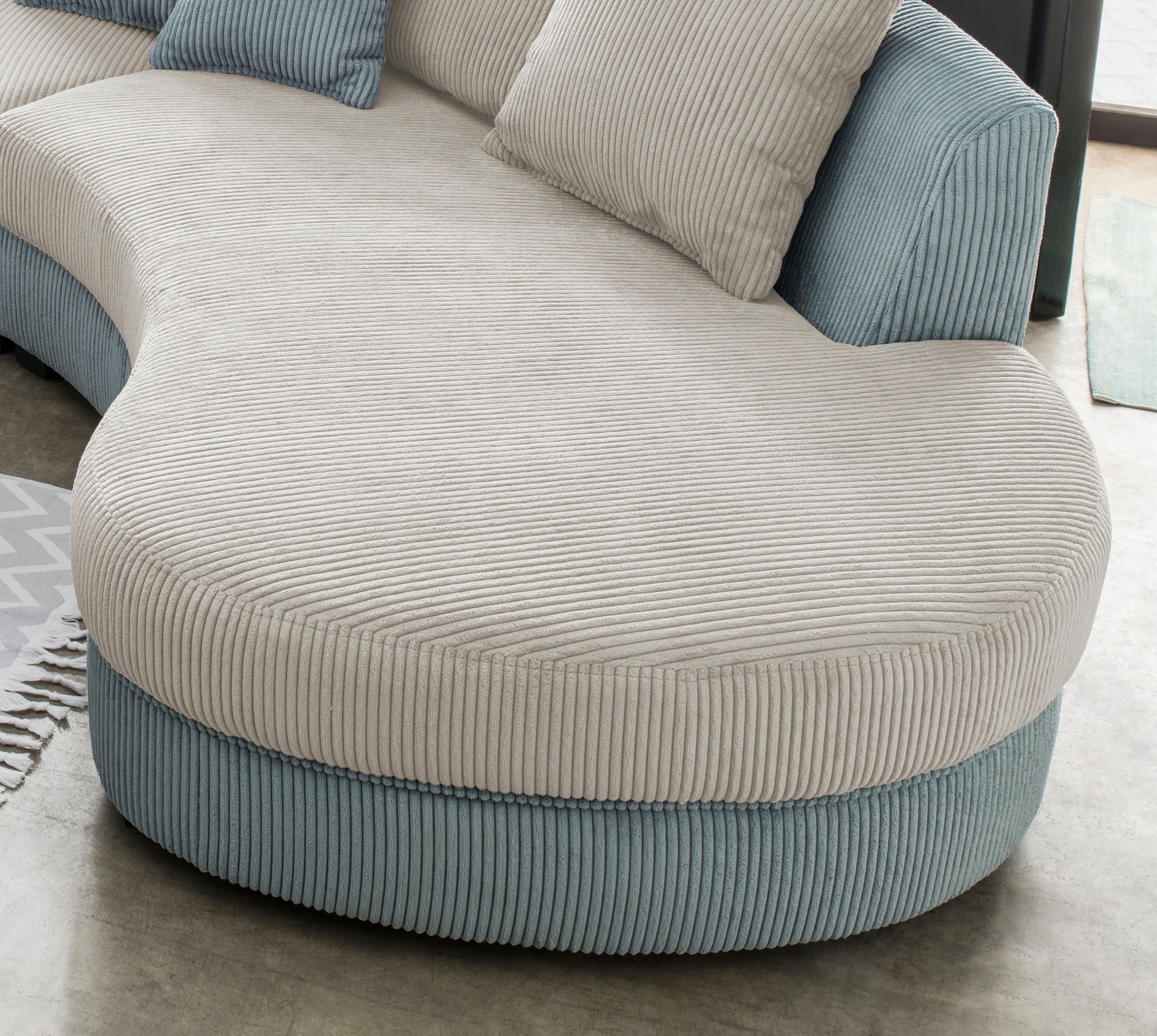 INOSIGN Ecksofa »Limoncello organische Formensprache, L-Form«, ergonomische Form
