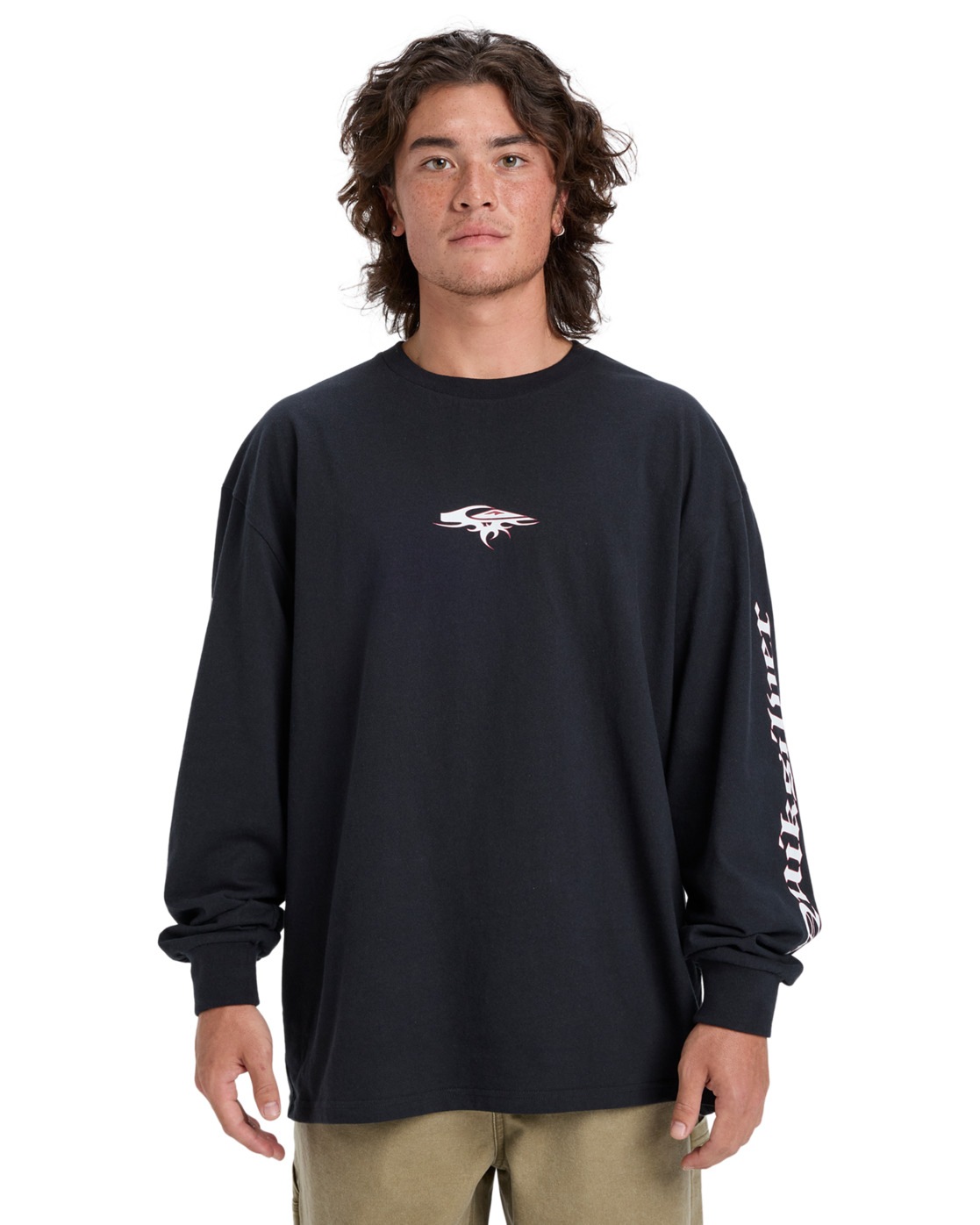 Quiksilver Langarmshirt "Mercury Old English" günstig online kaufen