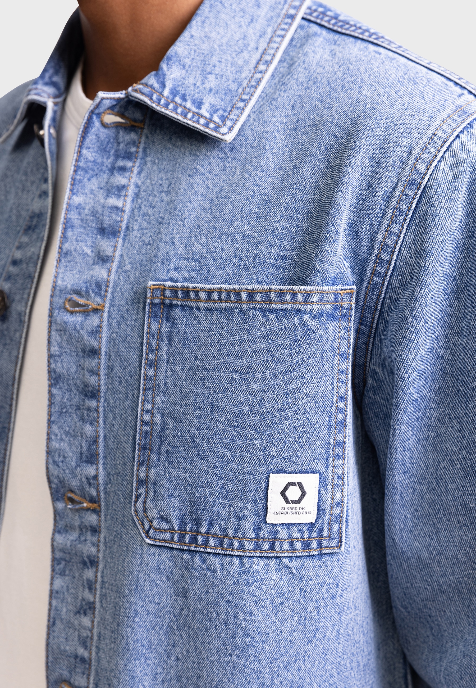 REDEFINED REBEL Funktionsjacke »Redefined Rebel Jacket RRBen Jacket Denim REGULAR FIT«